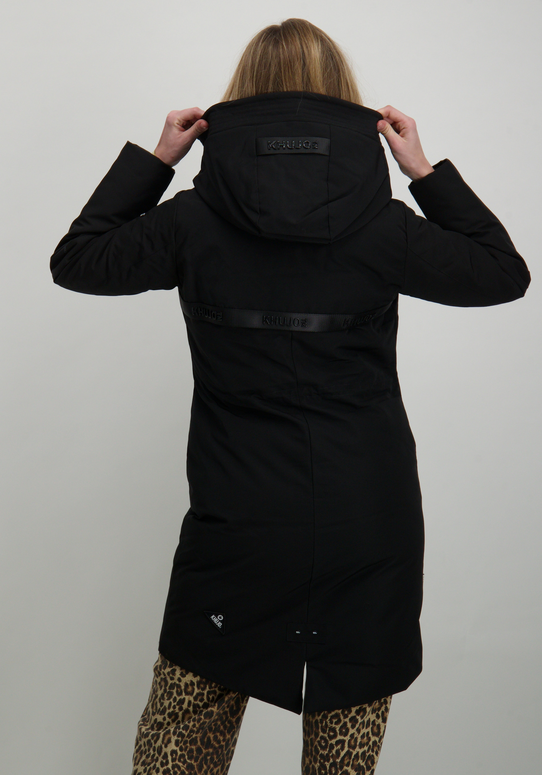 KHUJO Winterjas Charlyn4 1222CO243 Zwart