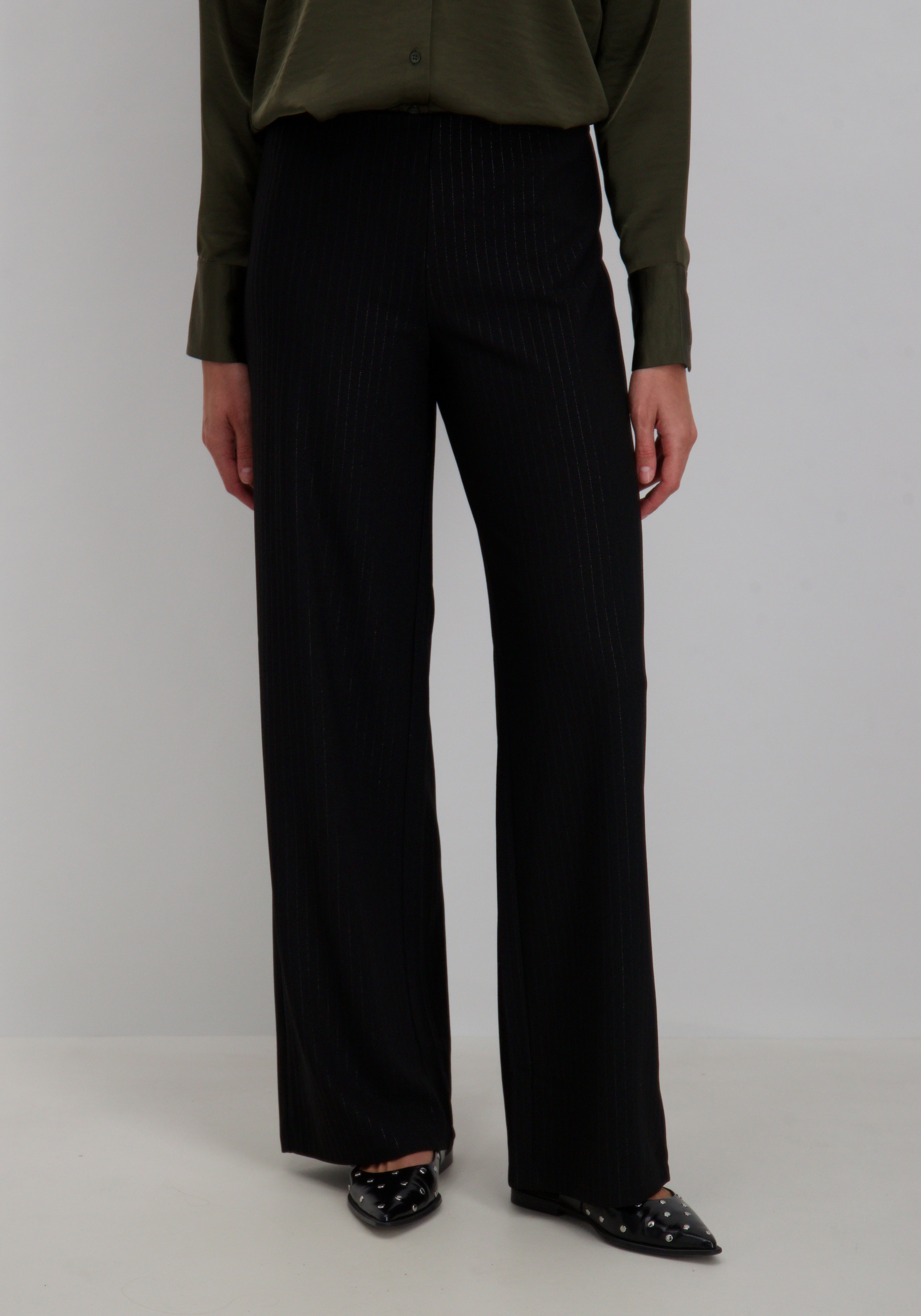 Vero moda Broek Berlin 10337337 Zwart