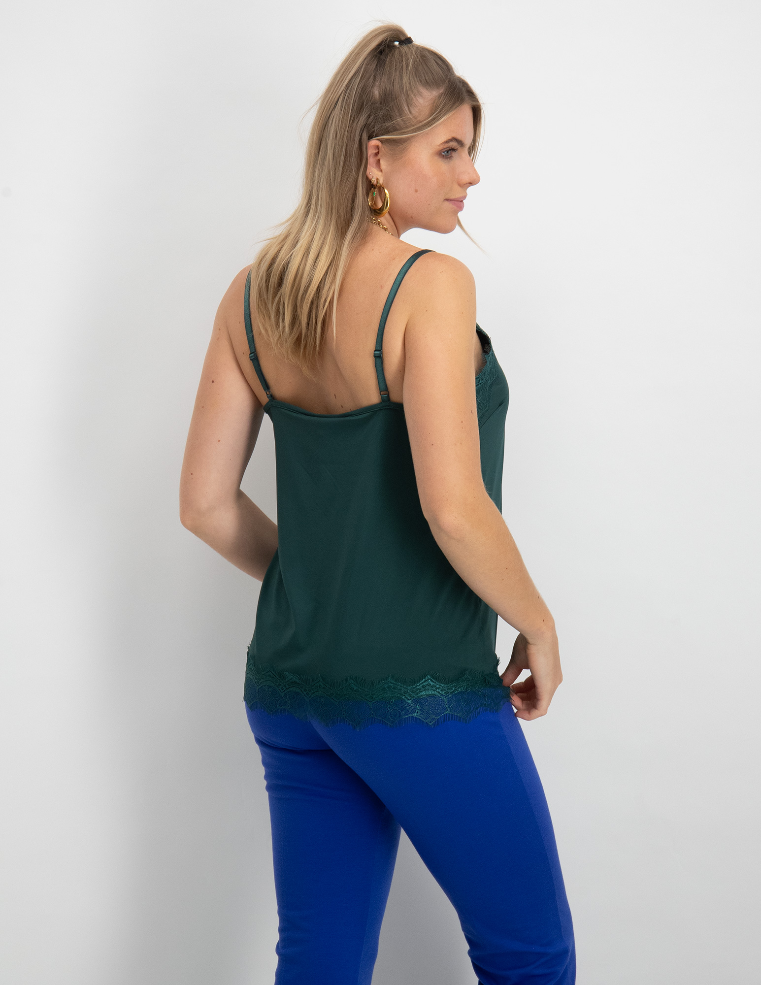 FREE|QUENT Top Bicco 120962 Donker groen