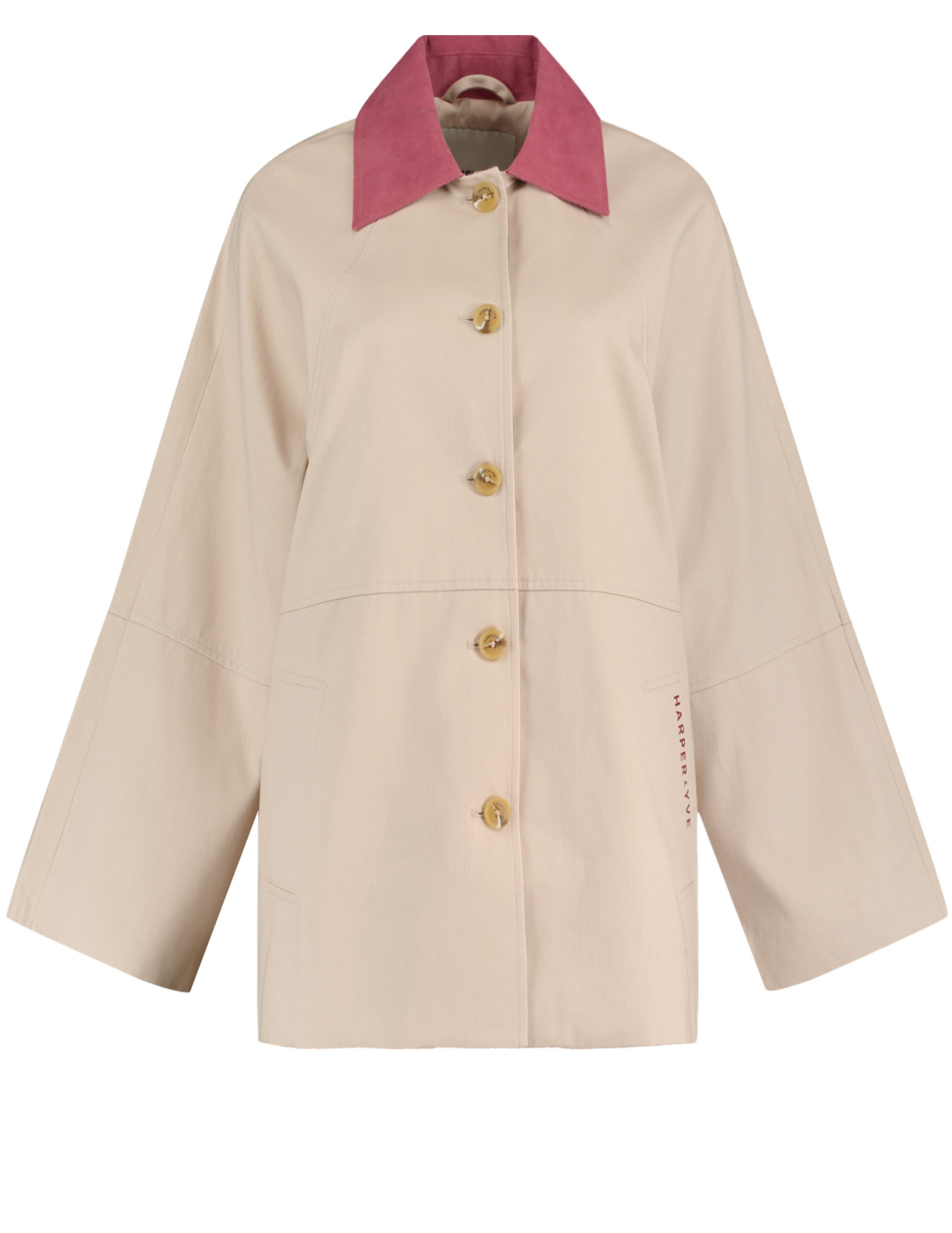 Harper & Yve Jacket Mees SS6N202 Zand