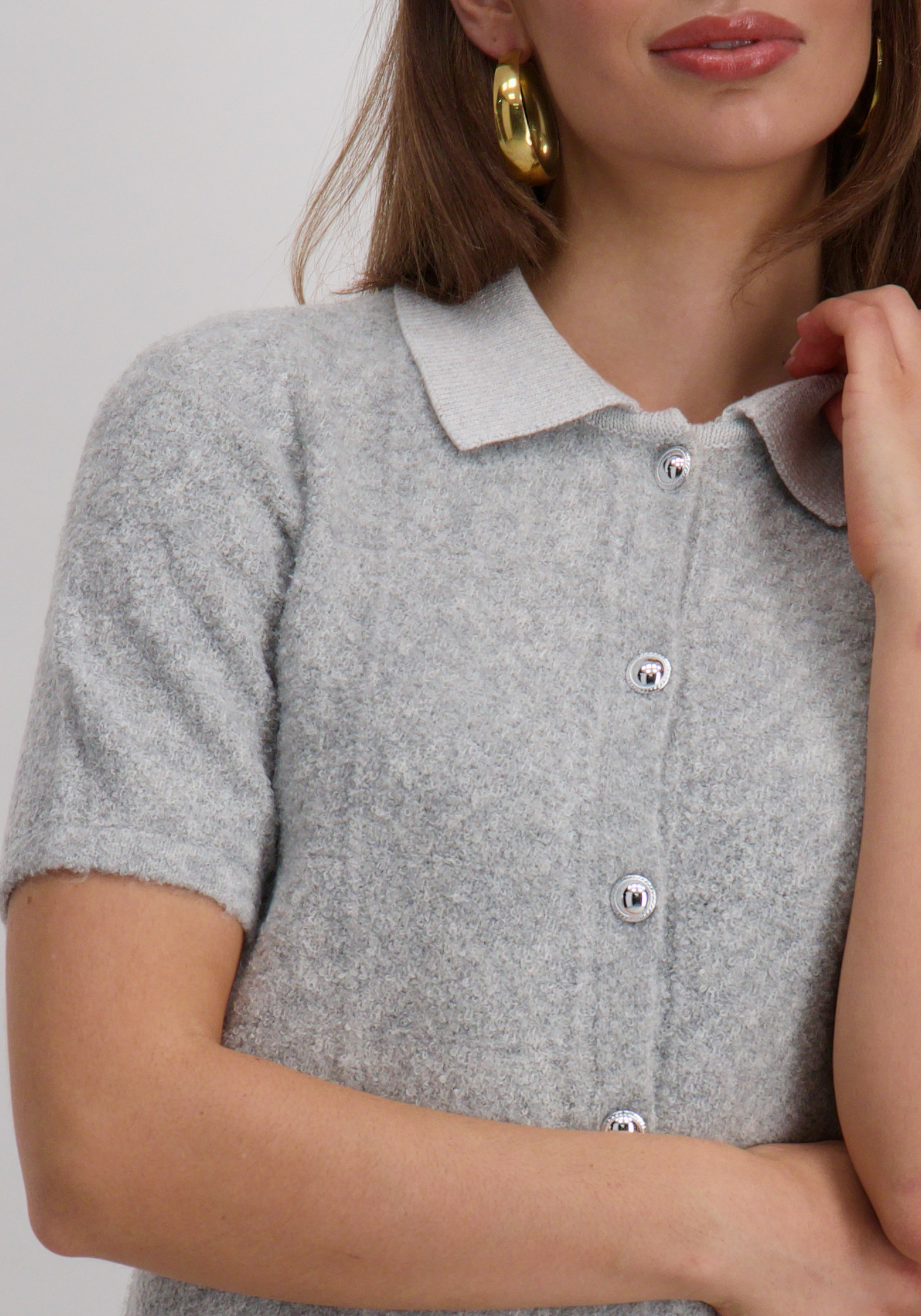 Vero moda Vest Diana  10334941 Licht grijs