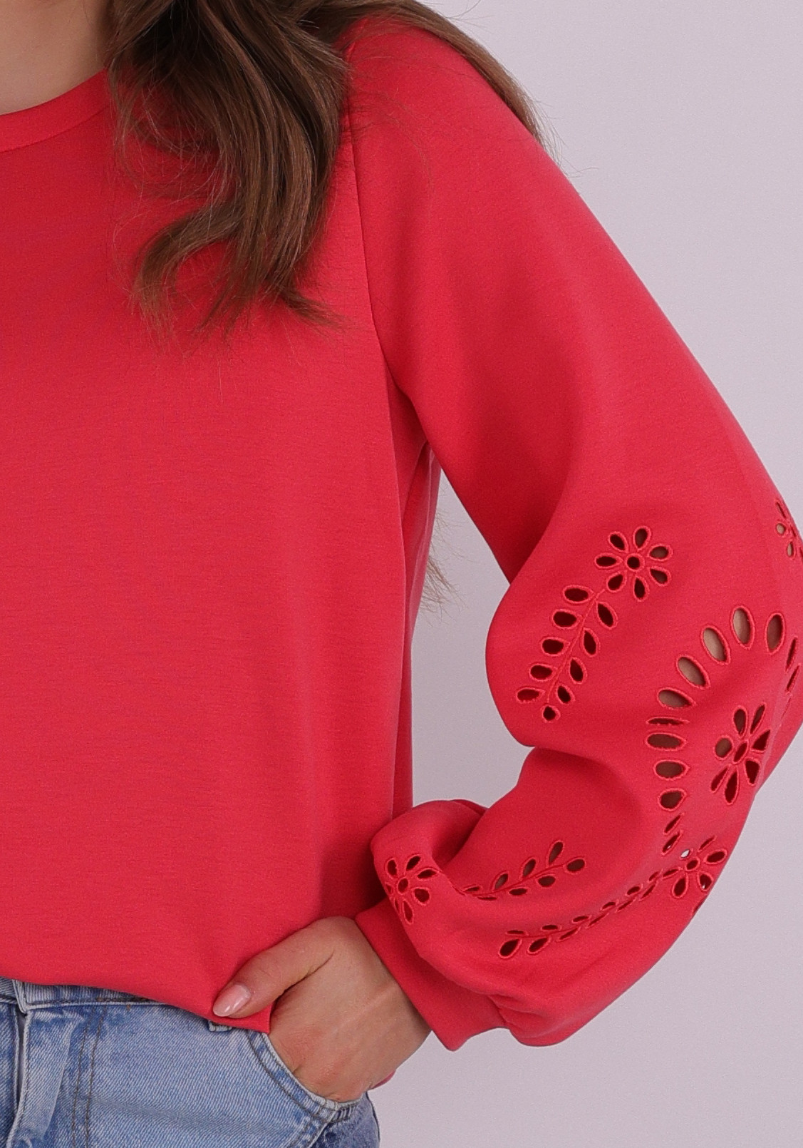 Vila Sweater Sandy 14114310 Rood