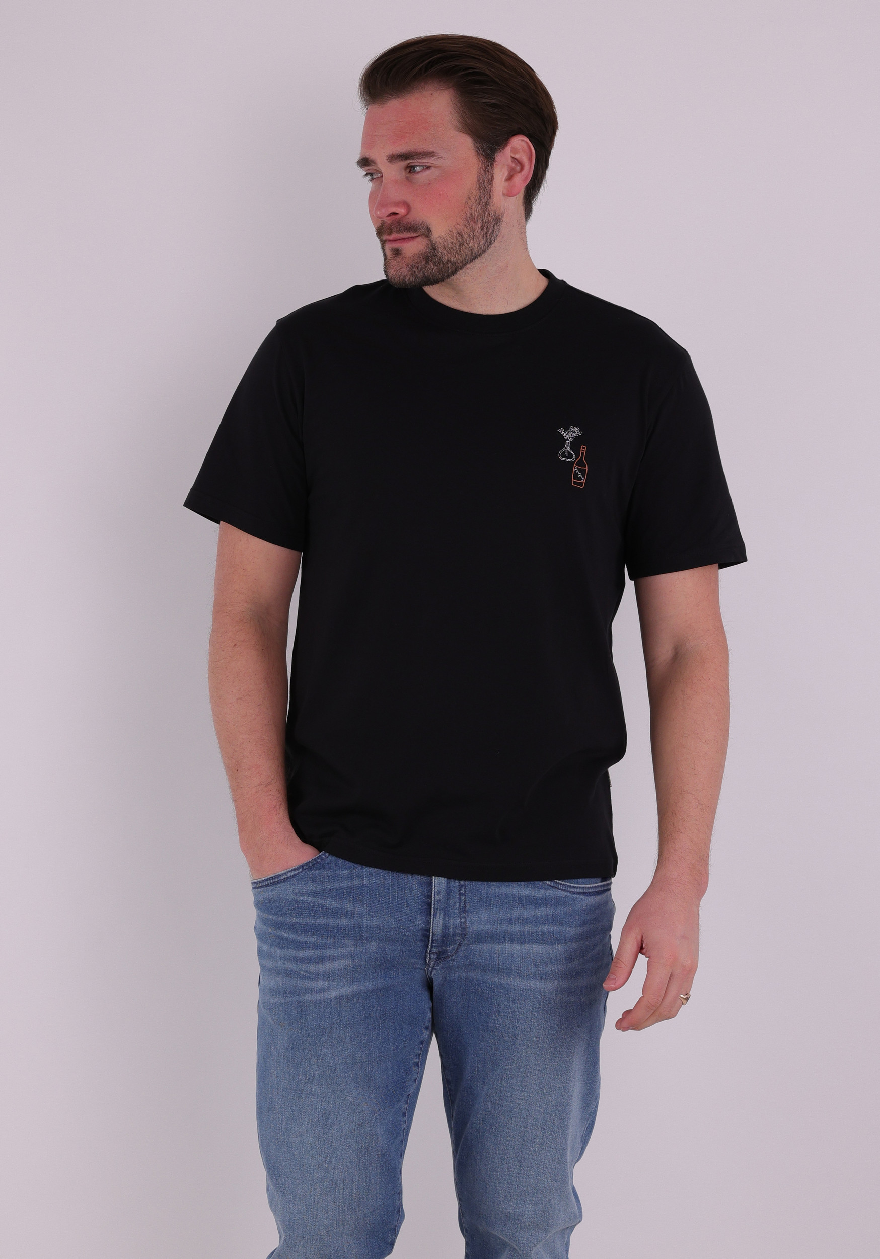 ONLY & SONS T-Shirt Mass 22036564 Zwart