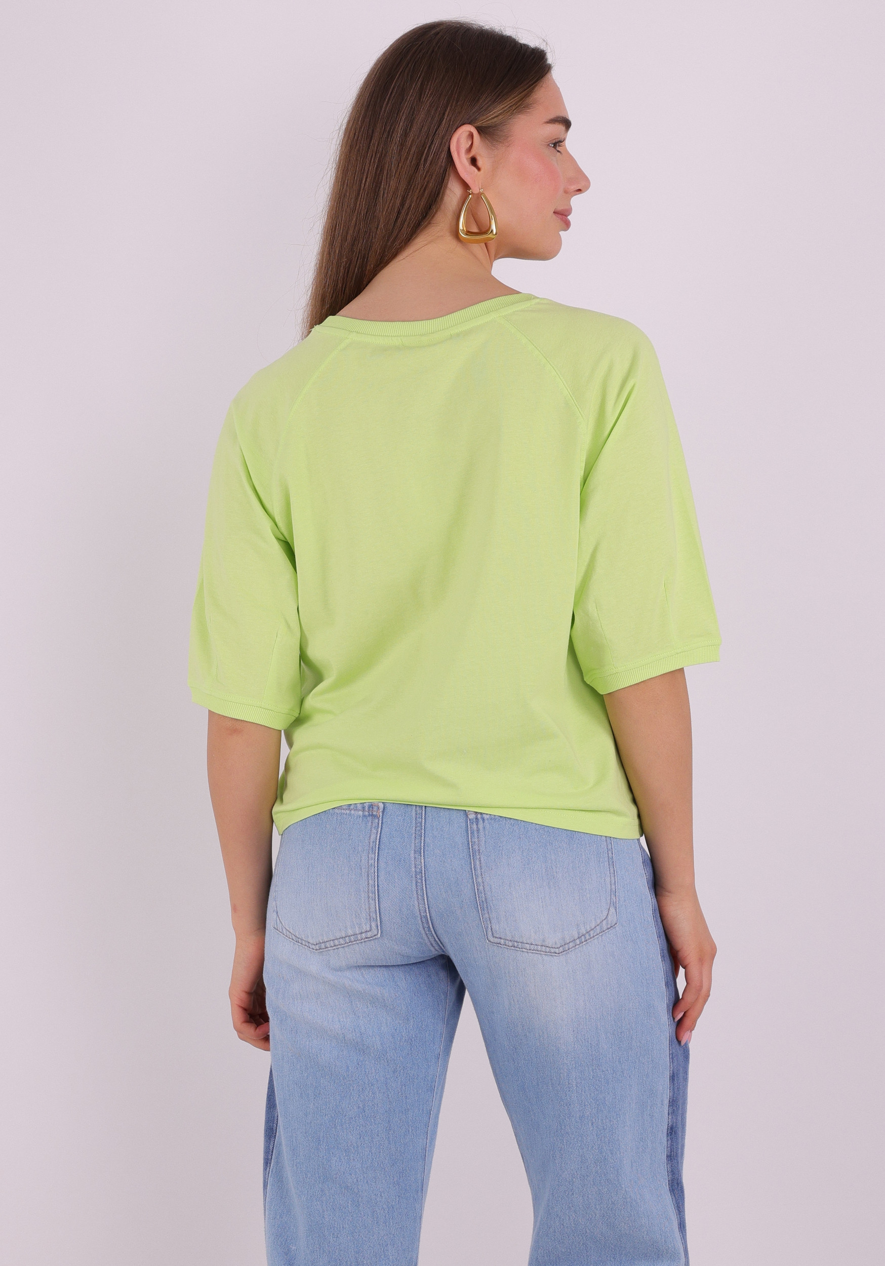 FREE|QUENT T-shirt Comte 208172 Licht groen