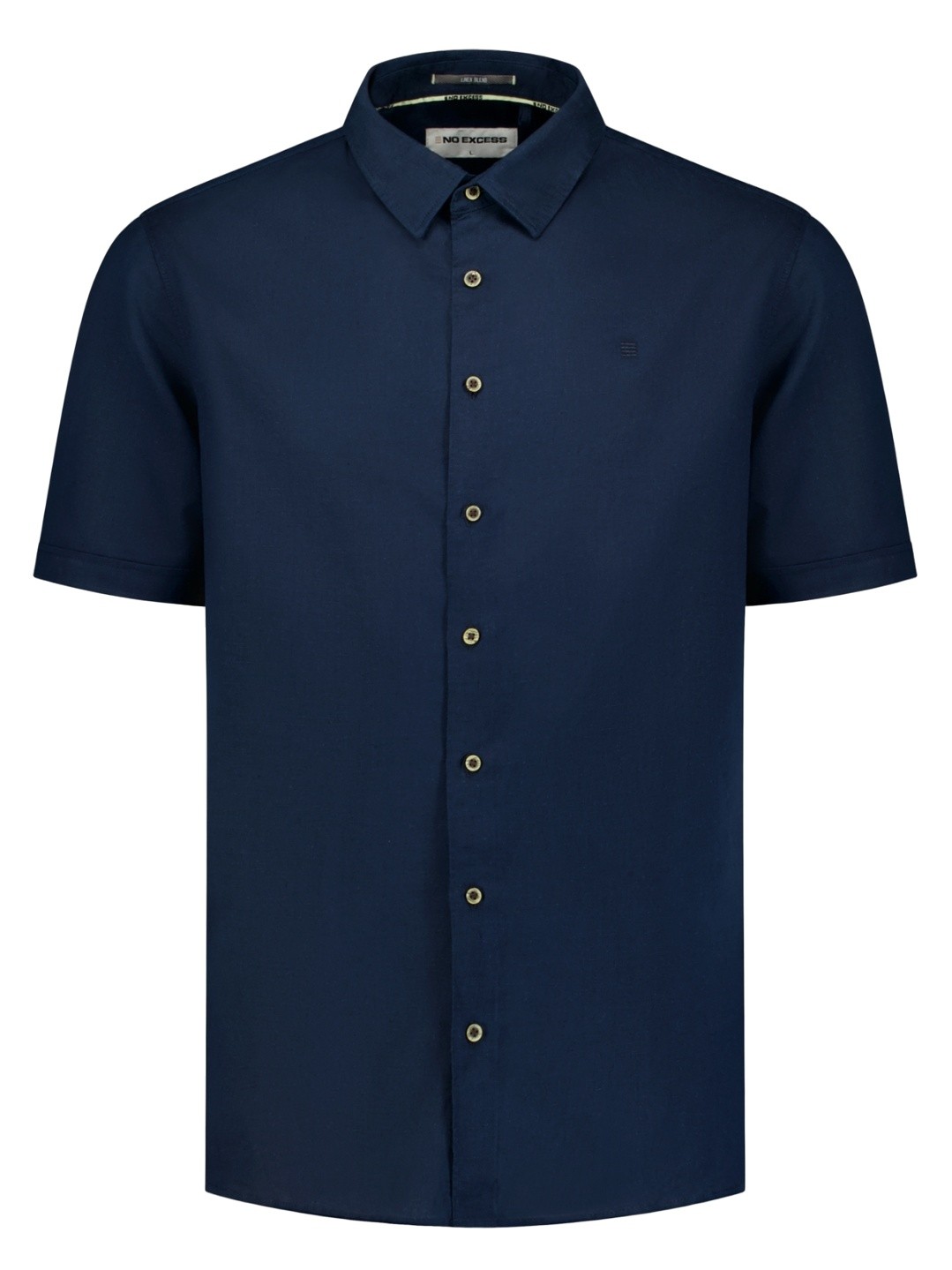 No Excess Overhemd 31480321SN Donker blauw