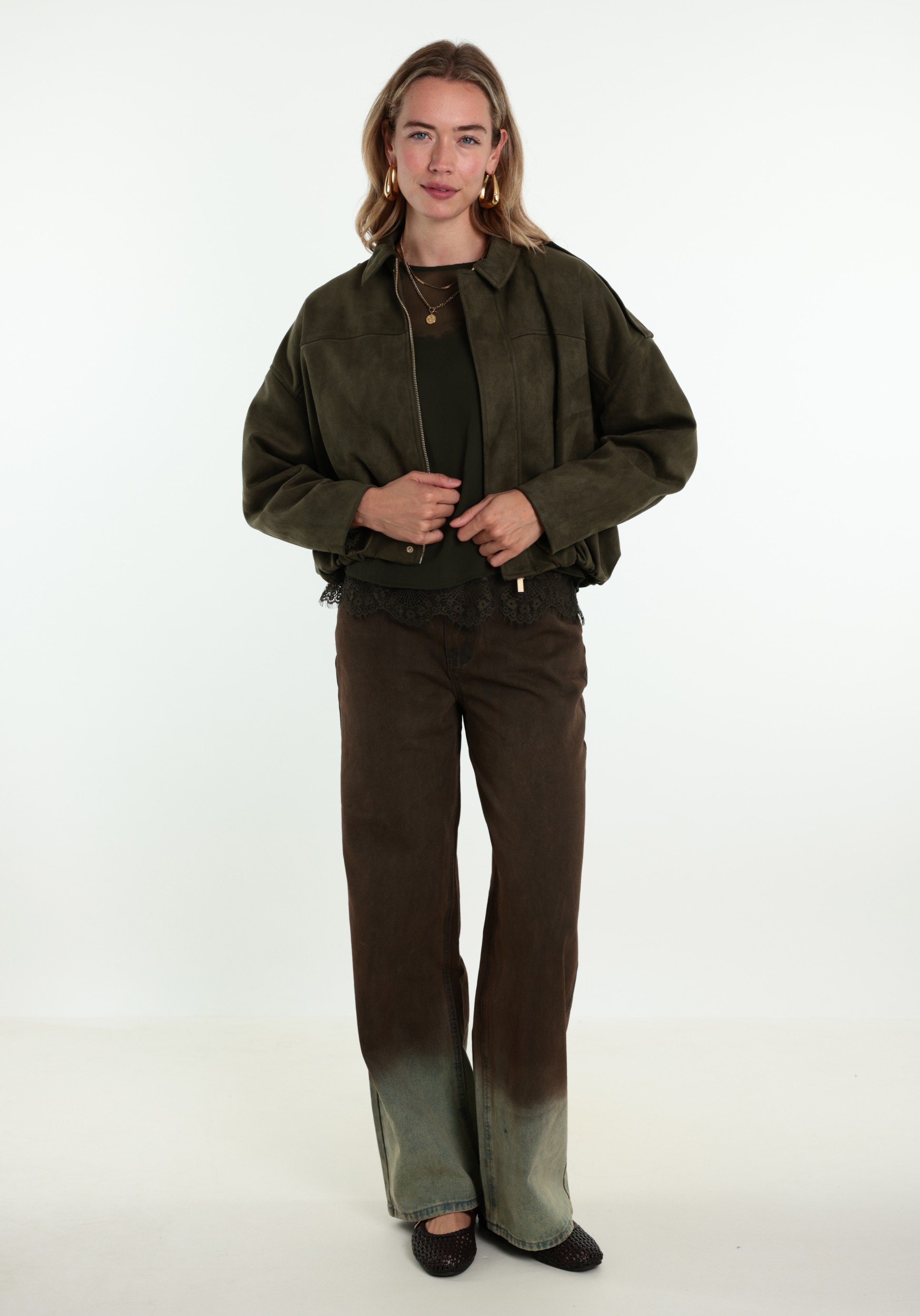ONLY Jacket Moon-stina 15381024 Groen