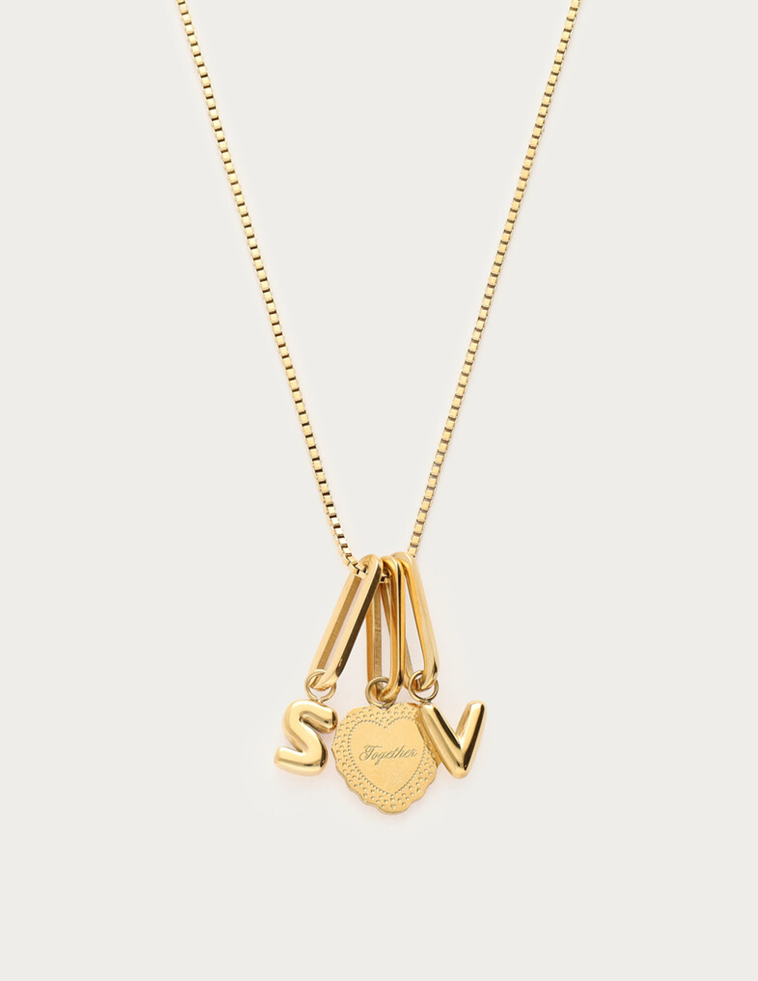 My Jewellery Love basic korte ketting MJ15332 Goud