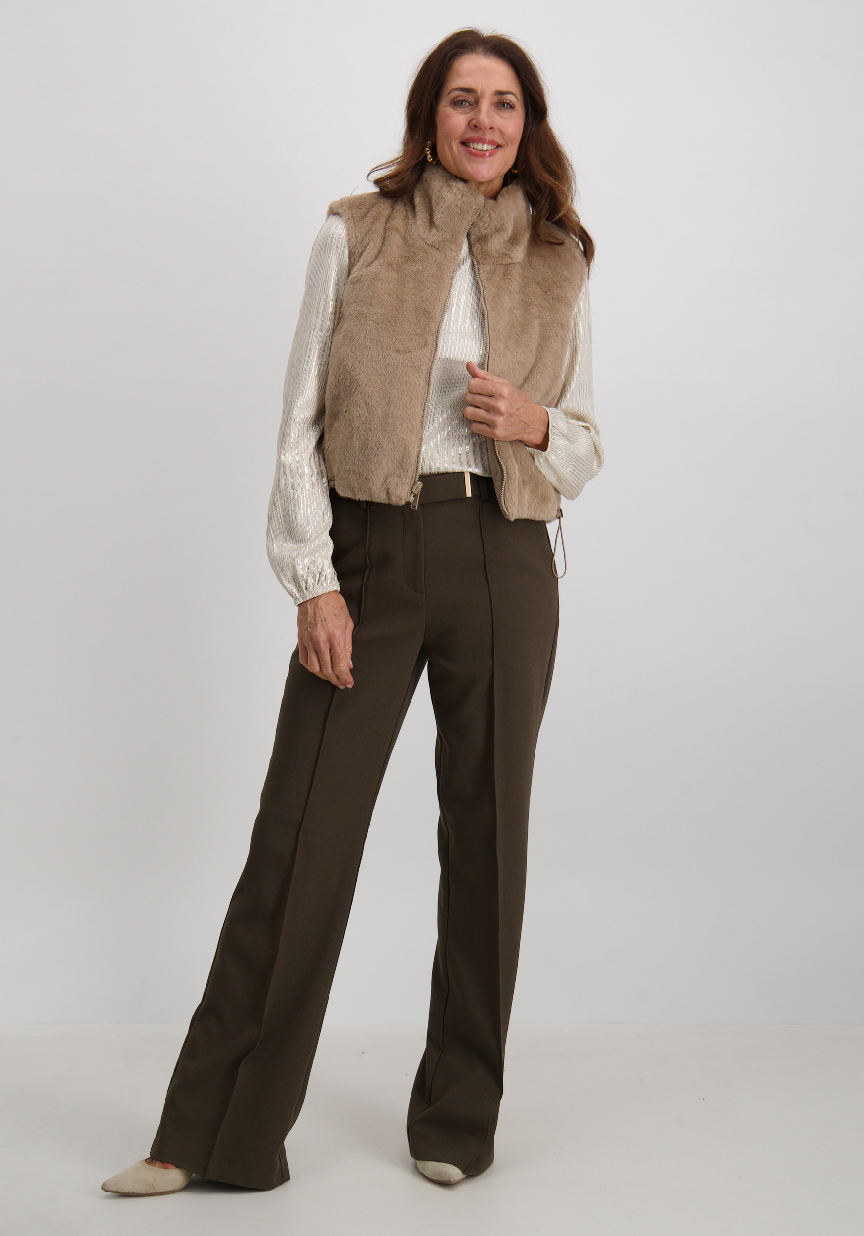 FREE|QUENT Shirt Matter 207612 Zand