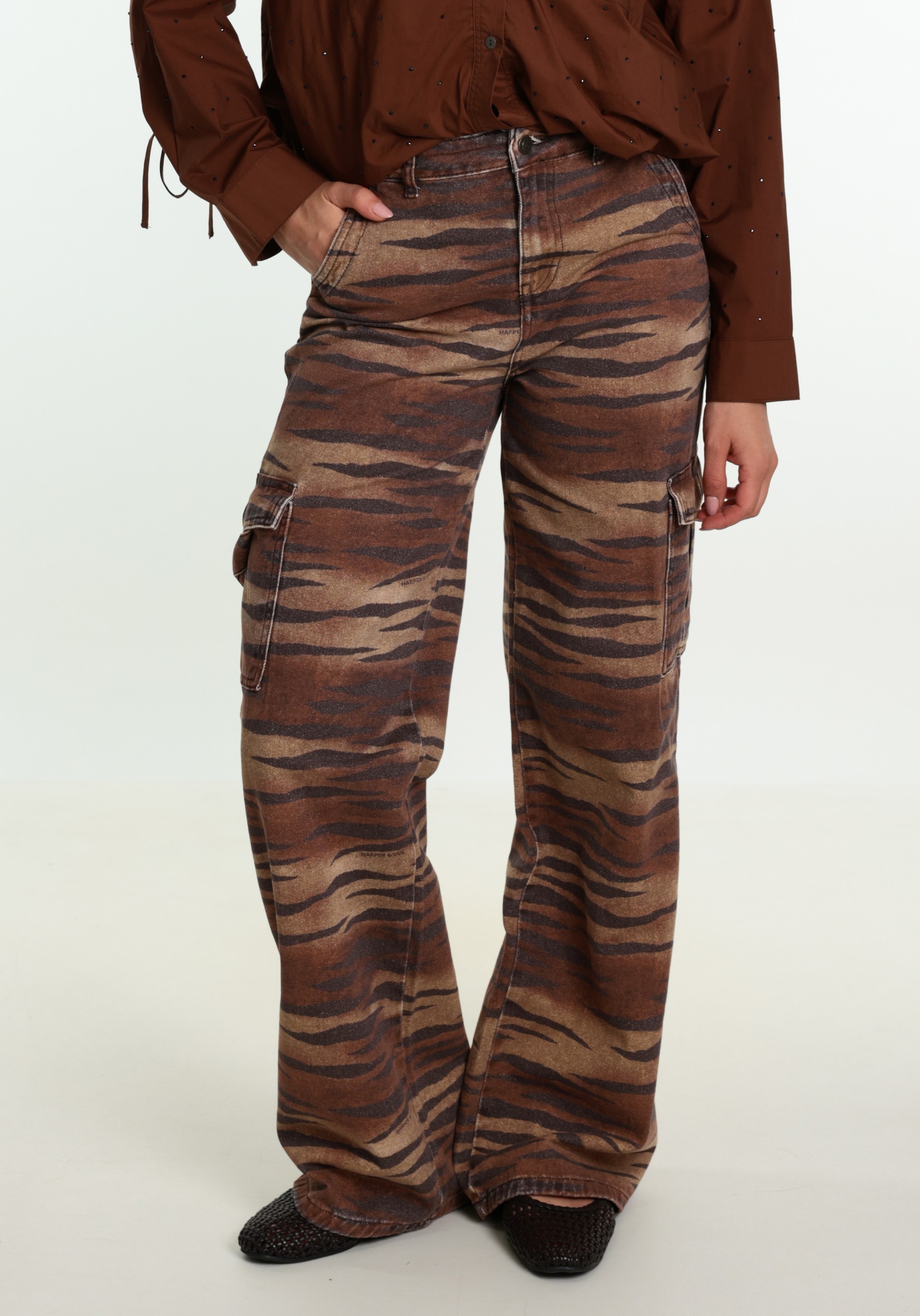 Harper & Yve Jeans Stella AW6D106 Bruin