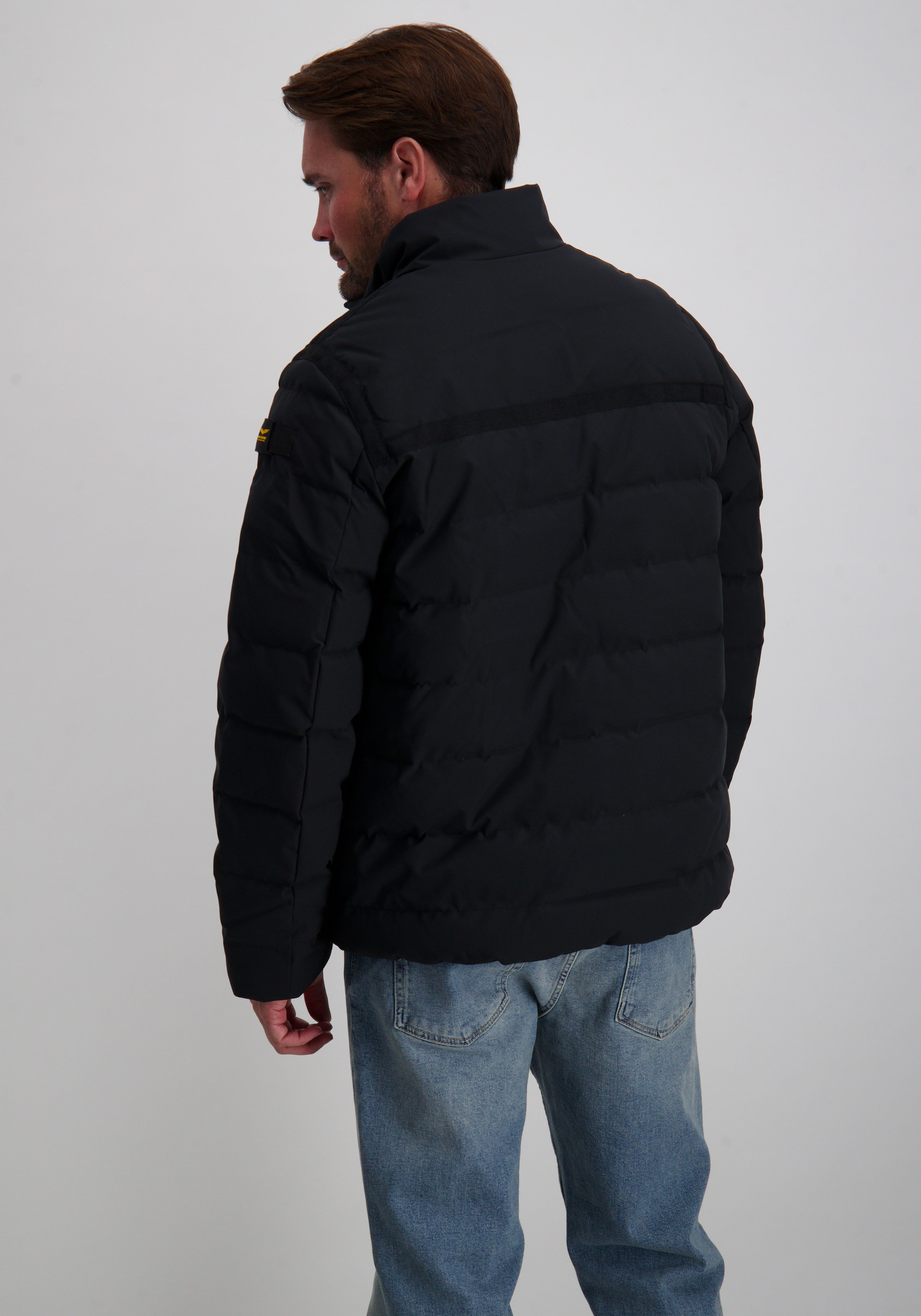 PME Legend Winterjas Freightyet PJA2508114 Zwart