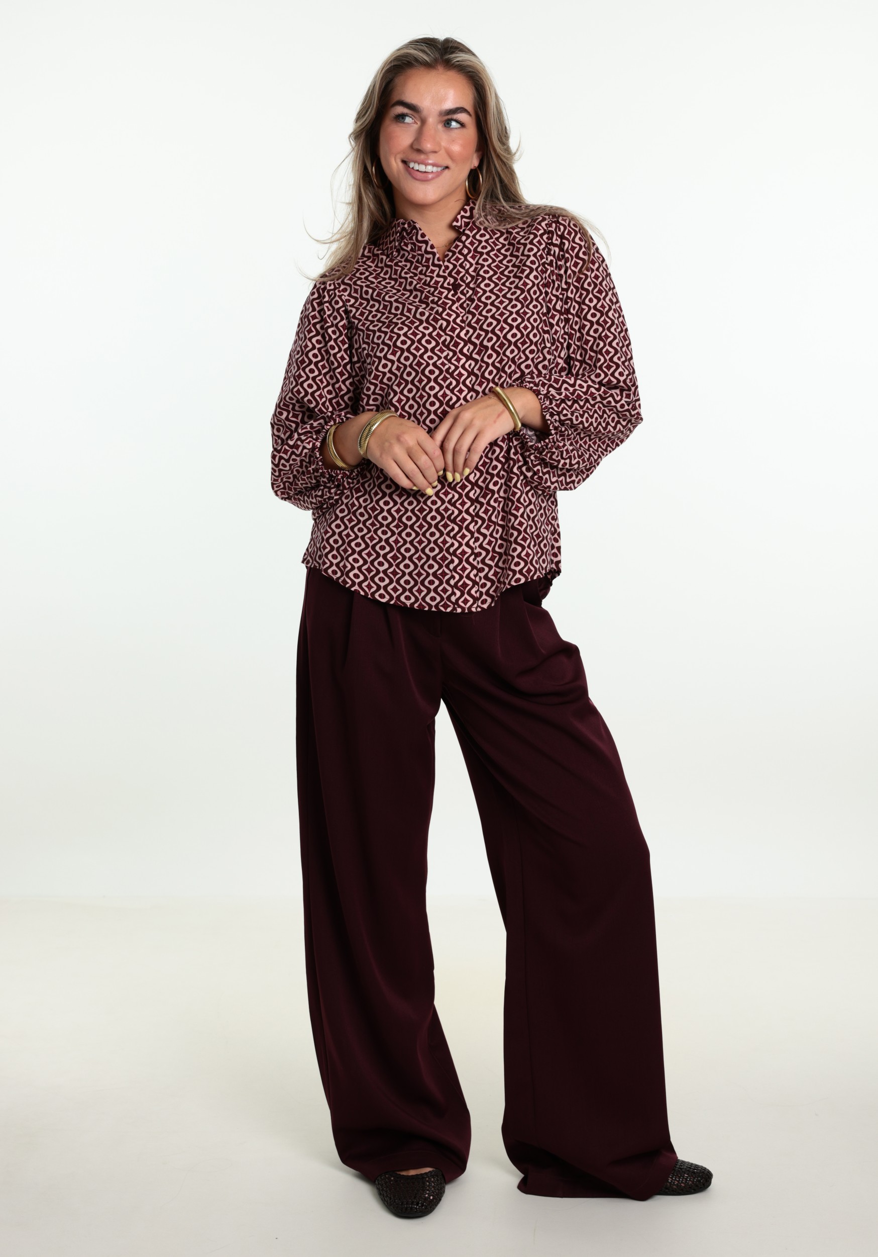 FREE|QUENT Blouse Adney 211376 Bordeaux