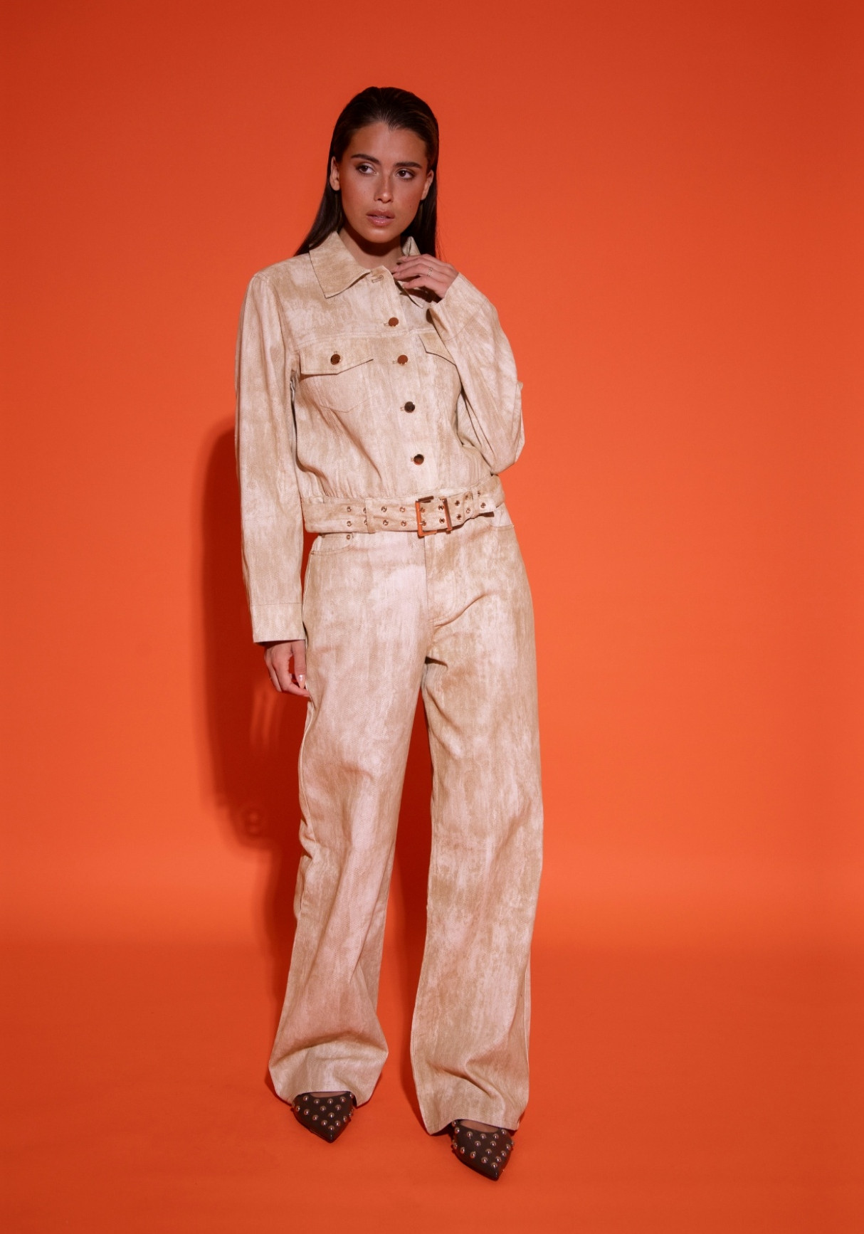 Amaya Amsterdam Jacket Solene Beige