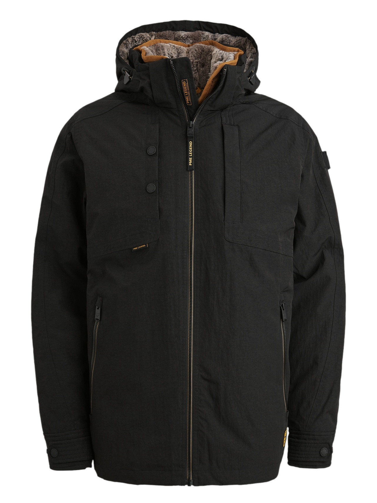 PME Legend Winterjas Snowpack PJA2509109 Zwart