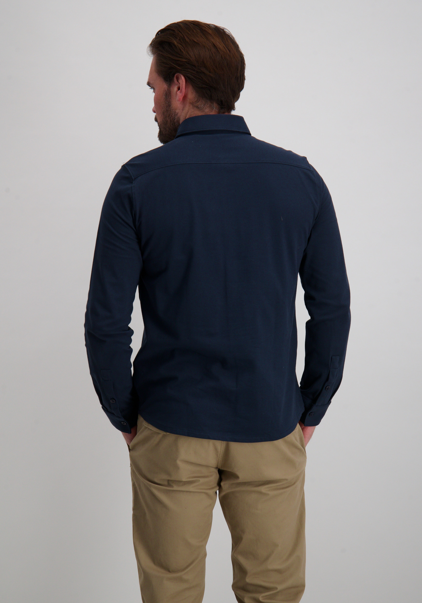 No Excess Overhemd N4186 Donker blauw