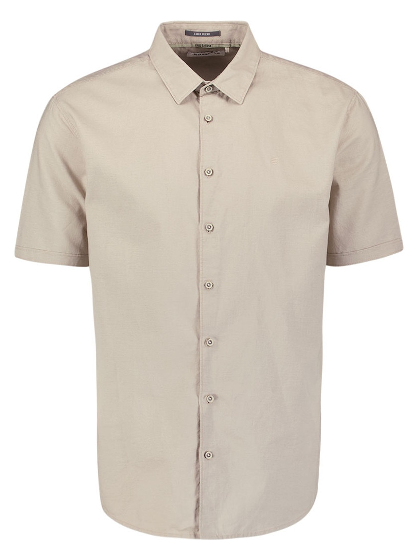 No Excess Linnen overhemd 27480321SN Beige