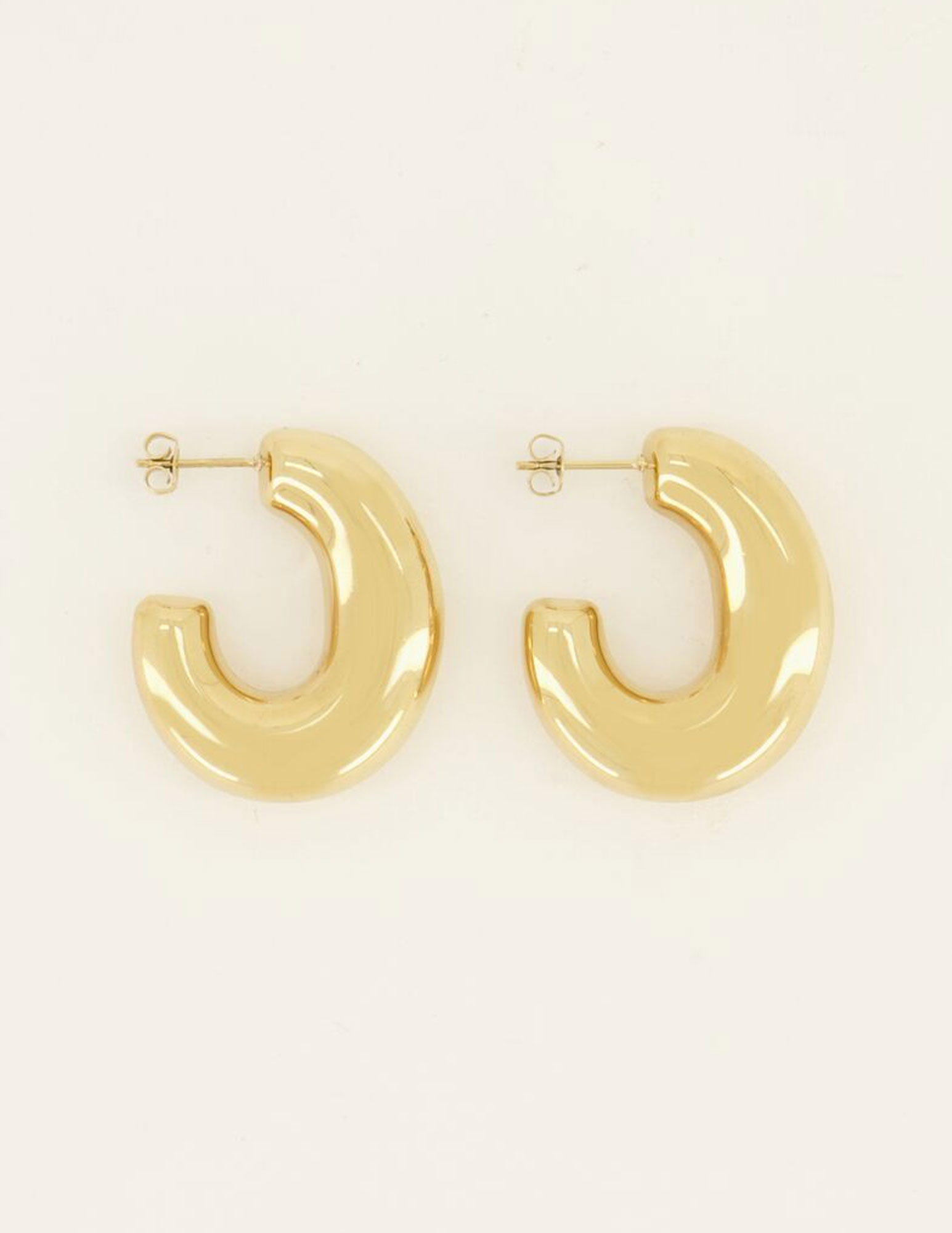 My Jewellery Statement oorbellen bold MJ07990 Goud