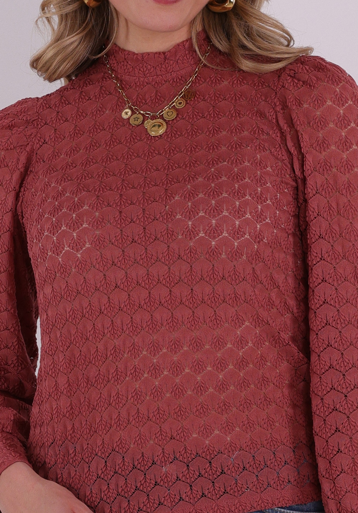 Jacqueline de jonge Top Avery 15268408 Rose