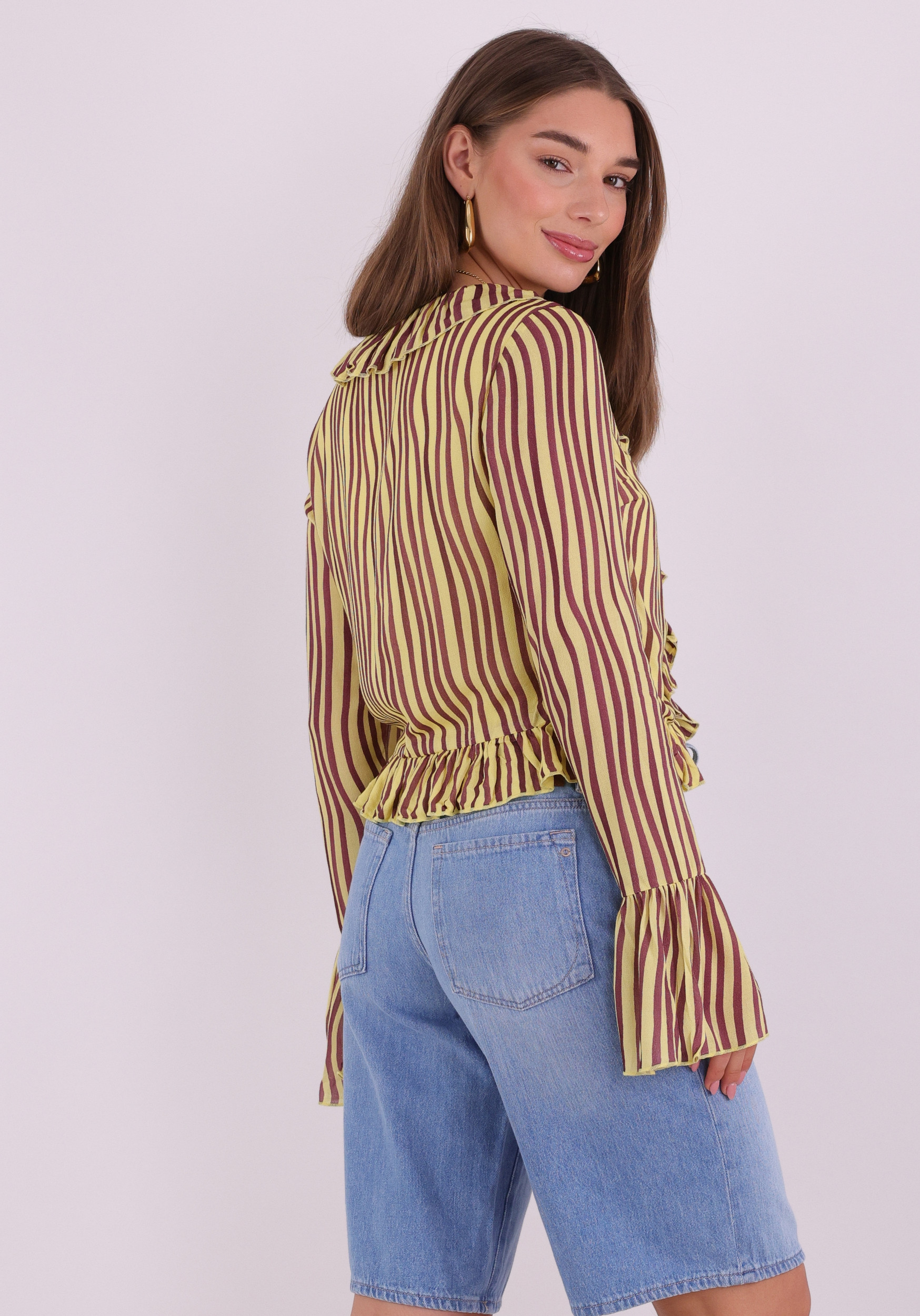Harper & Yve Blouse Jaden HS6P605 Geel