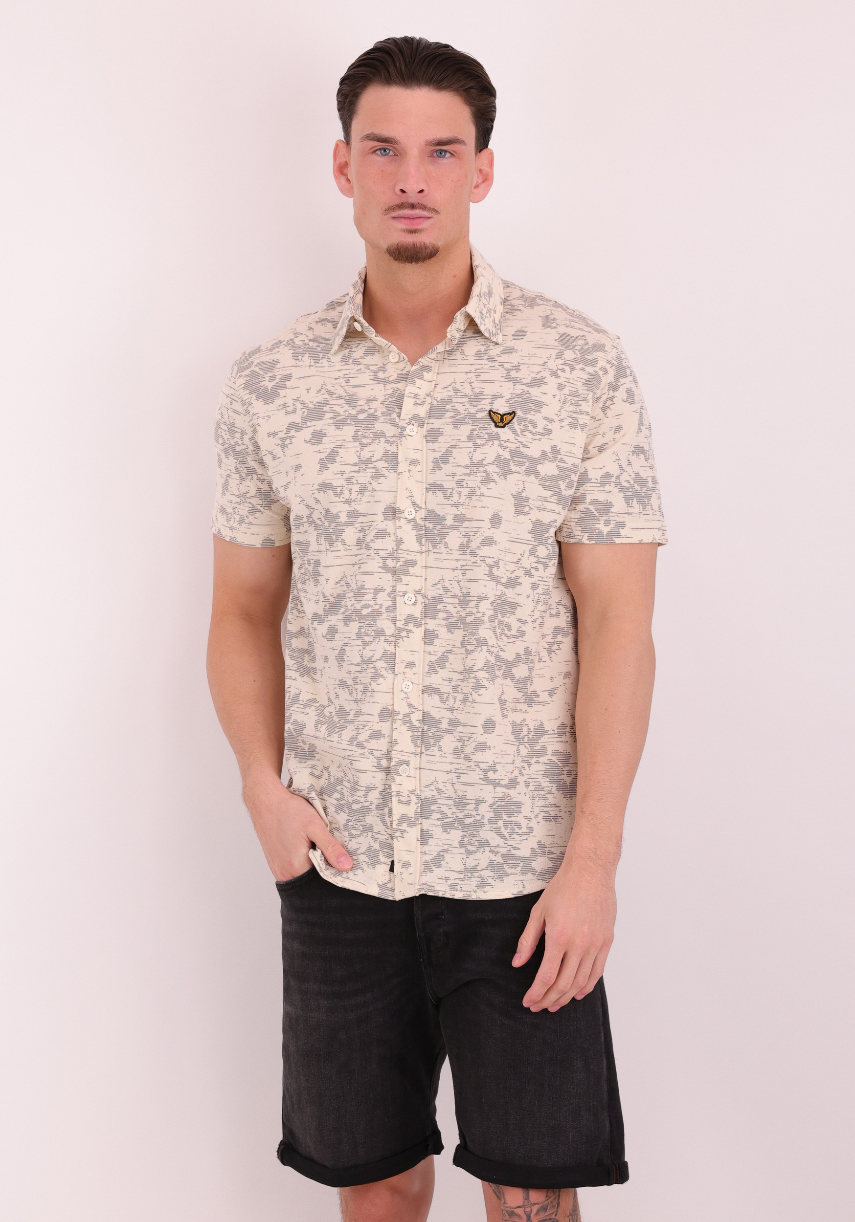 PME Legend Overhemd PSIS2603254 Ecru