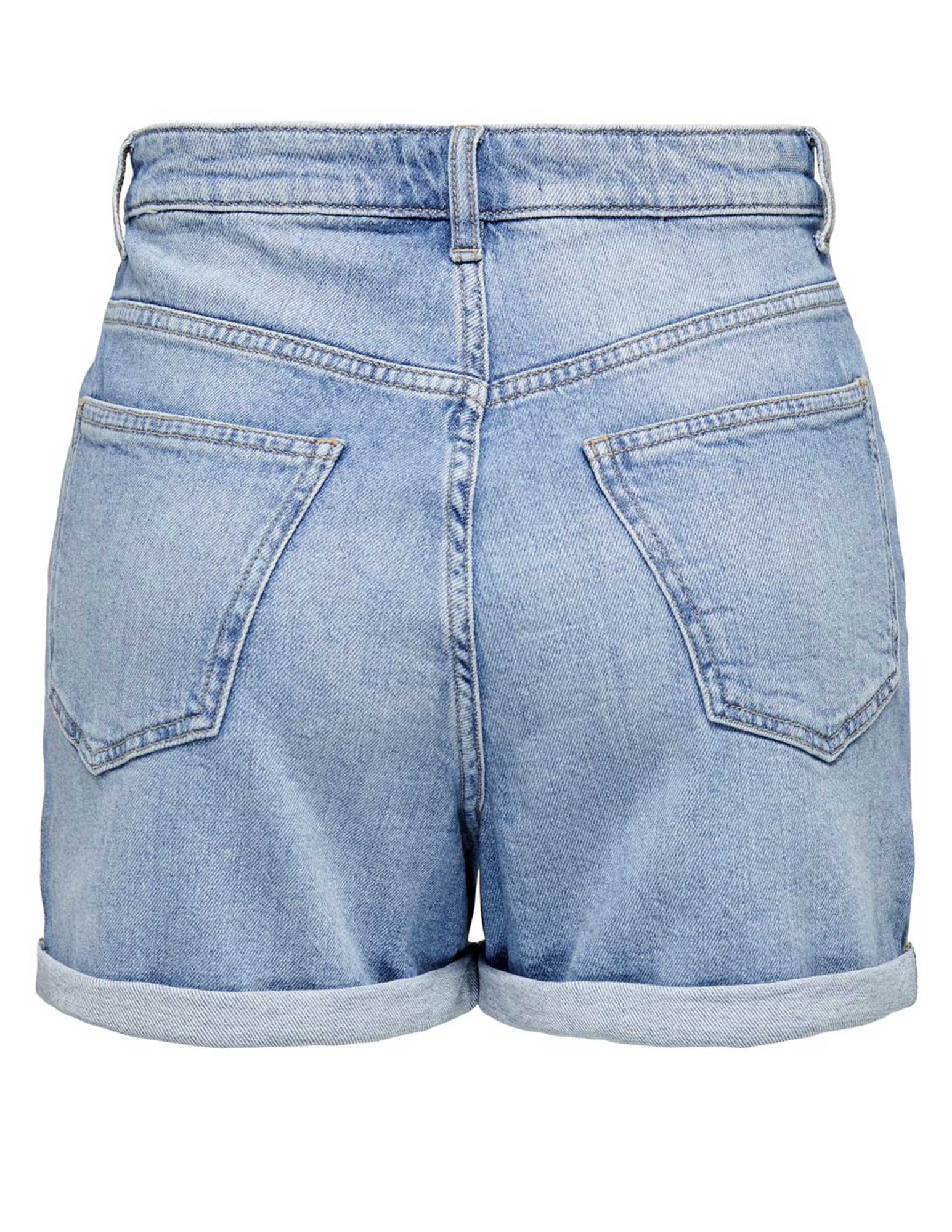 Only Korte broek Josephine 15321381 Licht blauw