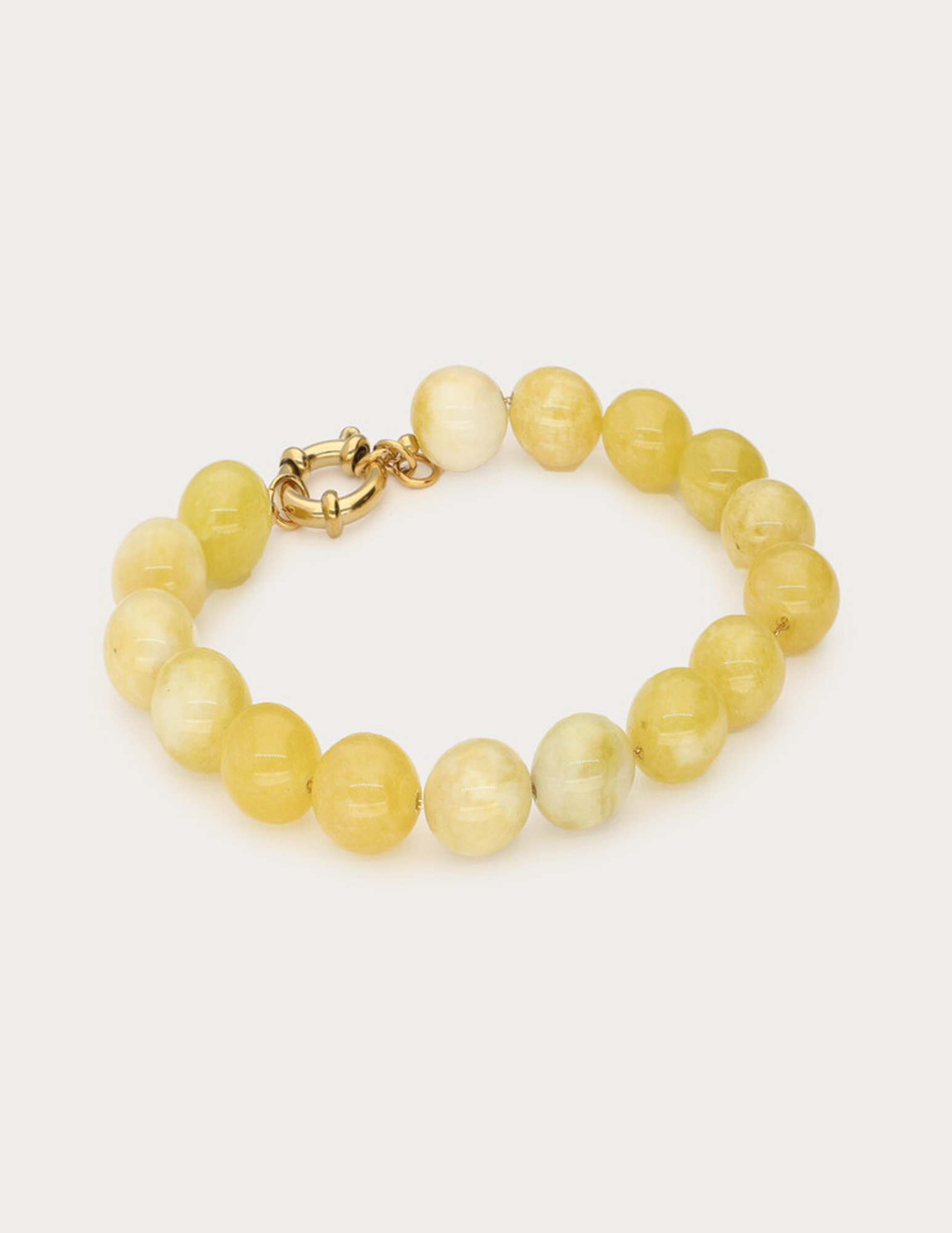 My Jewellery Kralen armband MJ14559 Licht geel