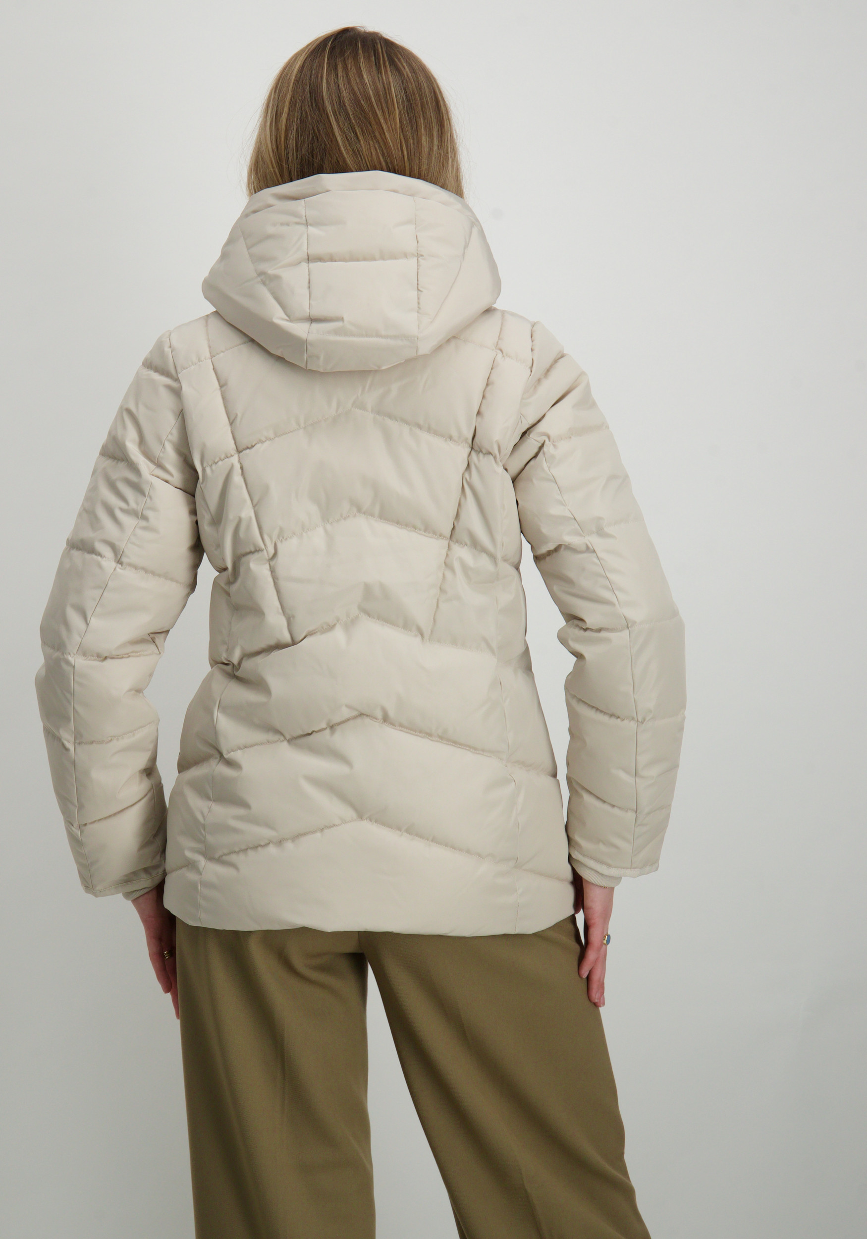 Covered Winterjas Anna L60344 Ecru