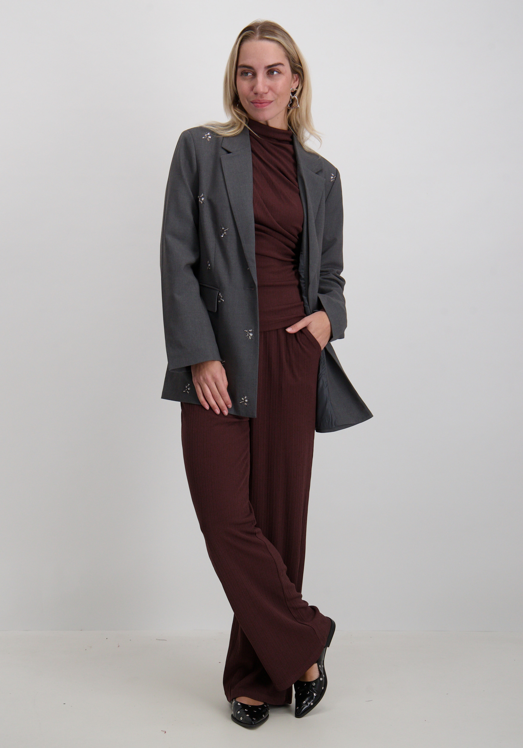 Amaya Amsterdam Broek Noa Noa Donker bruin