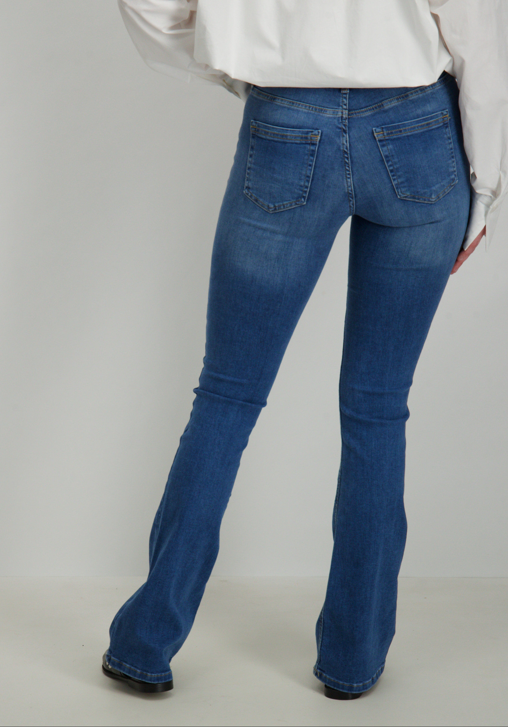 Only Flared jeans Blush 15223514 Blauw