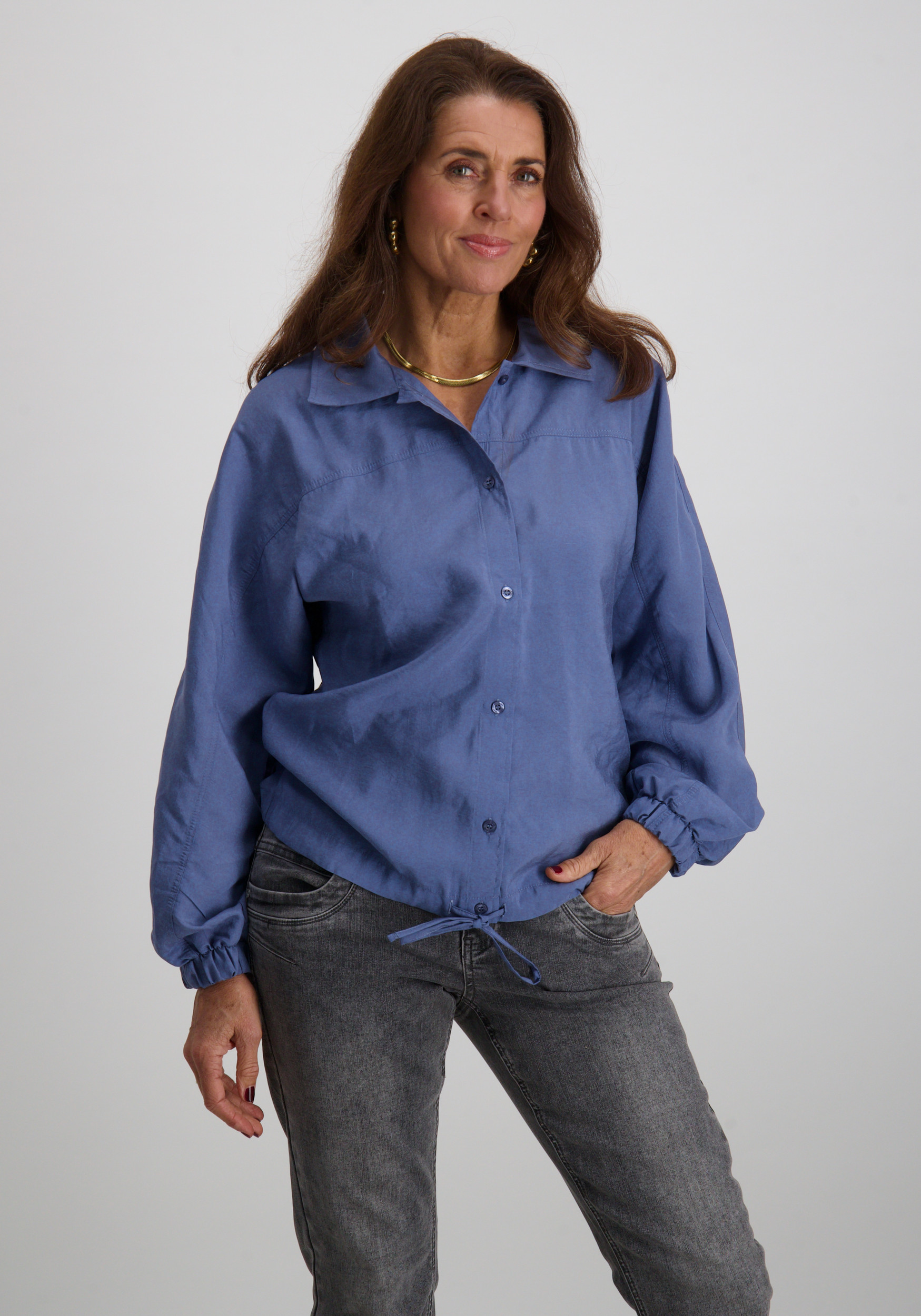 Zoso Blouse 254Lisa Licht blauw