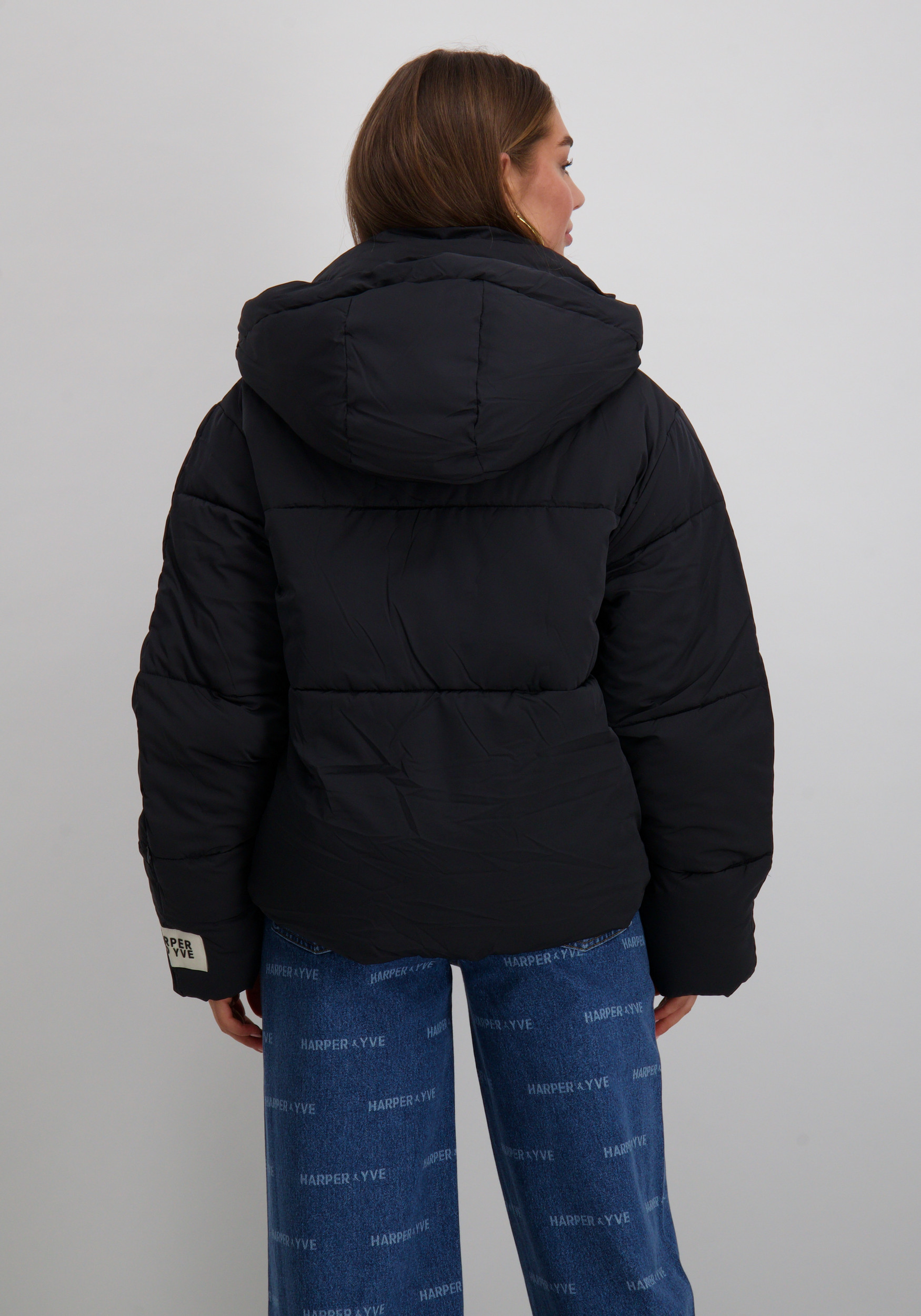 Harper & Yve Winterjas Karly AW25N211 Zwart