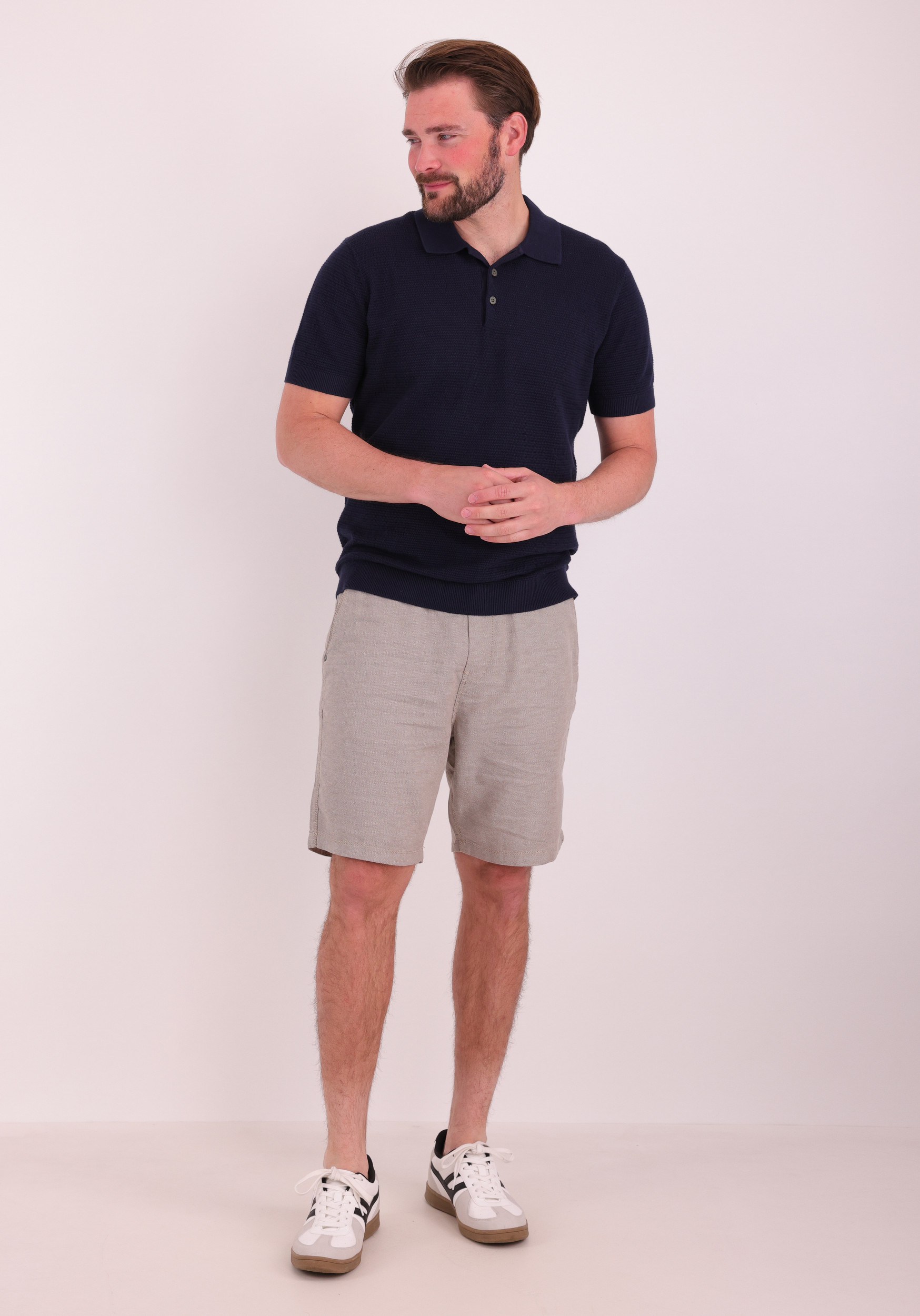 JACK & JONES Polo Riley 12292034 Donker blauw