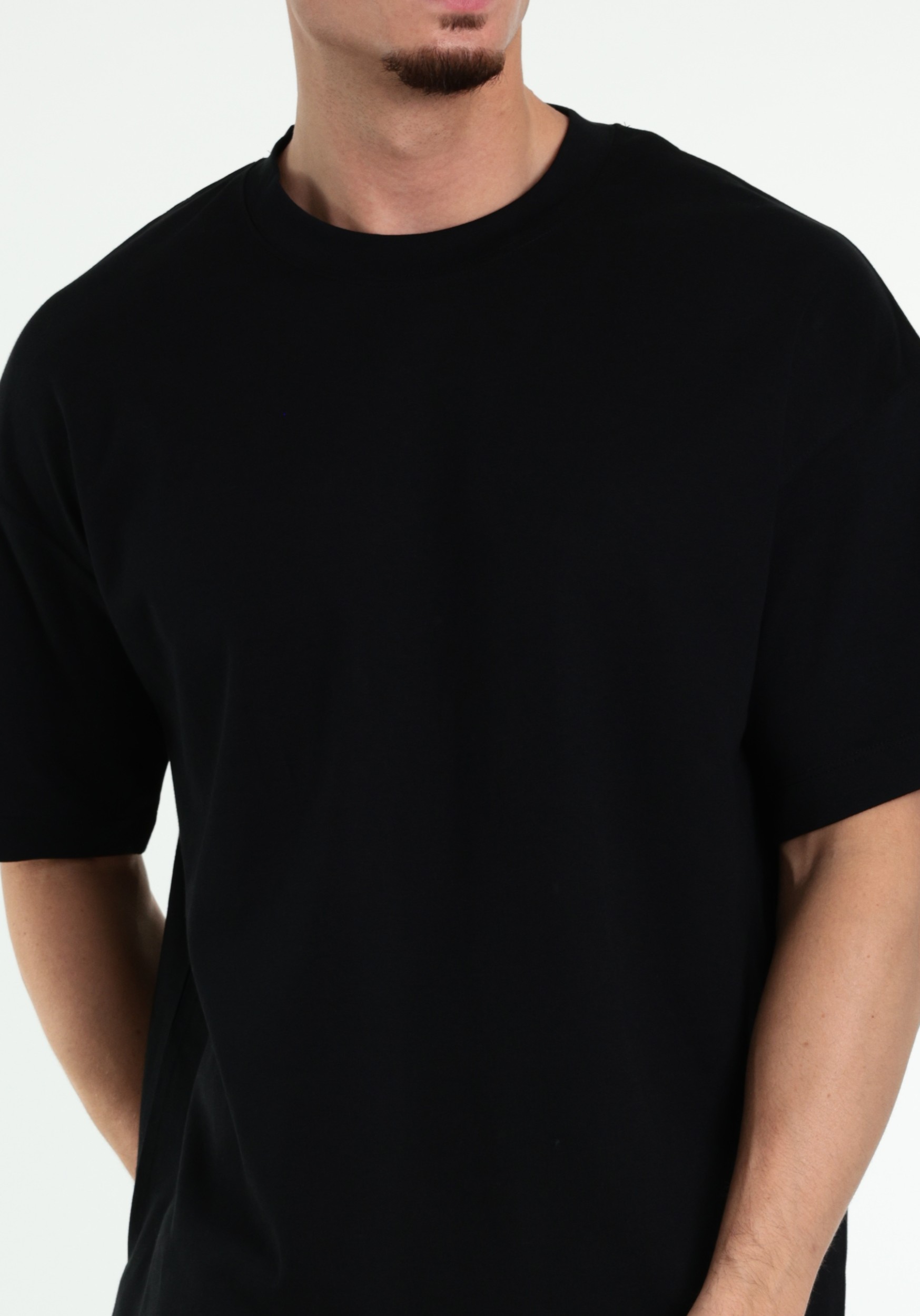 JACK & JONES T-shirt Barron 12298906 Zwart