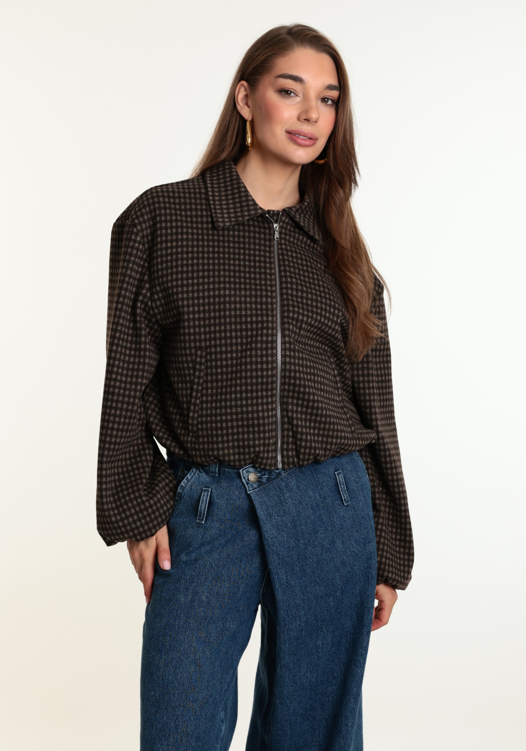 BELIEVE Tussenjas  B-9803-BONDI Donker bruin