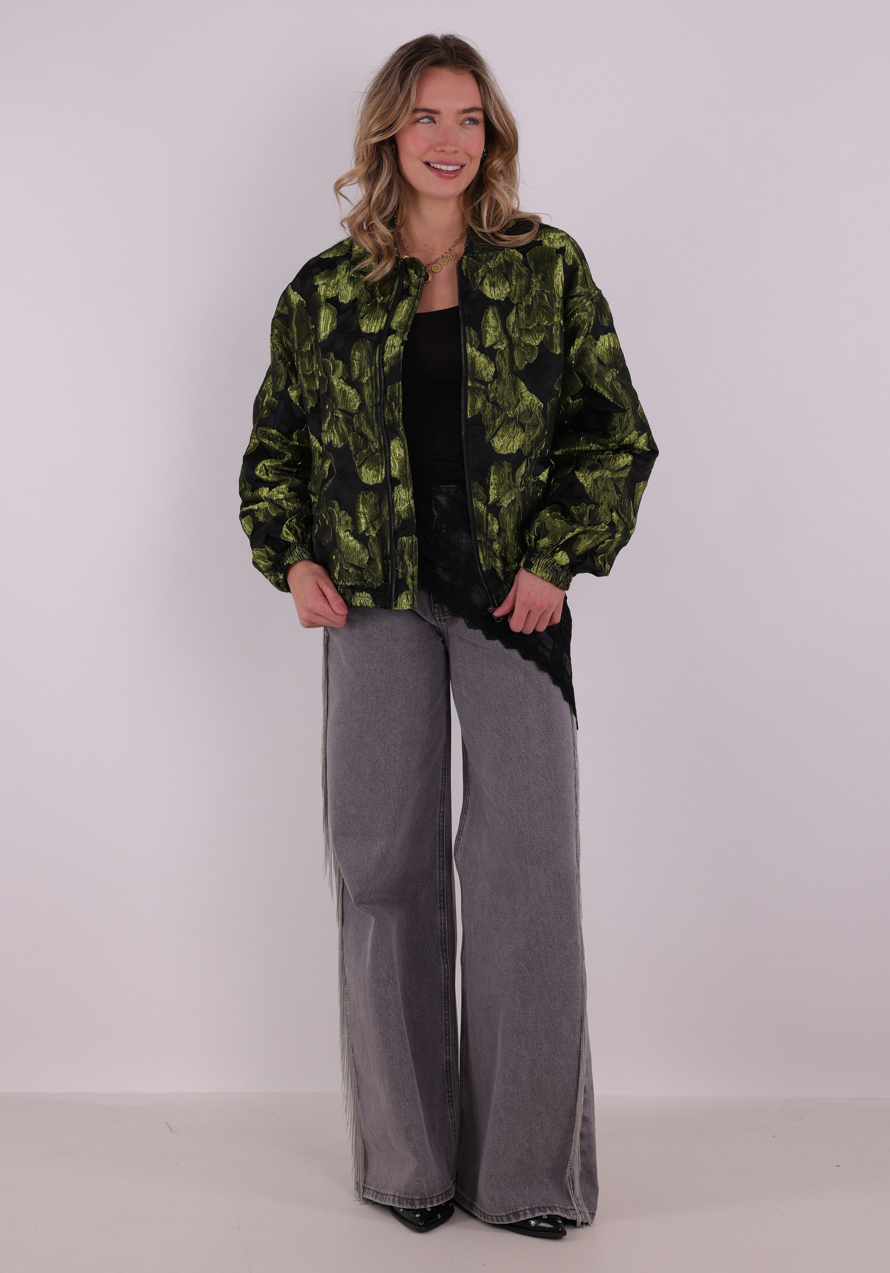 Refined Department Bomberjack Ash R2512459832 Groen