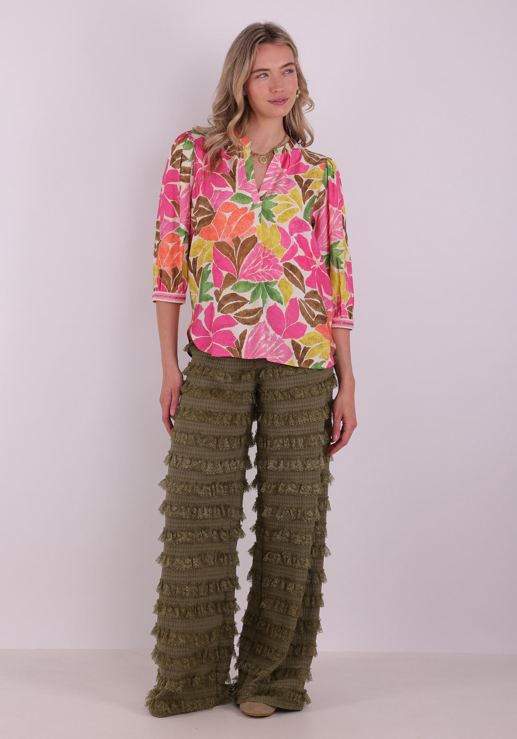 Geisha Blouse 63283-20 Ecru