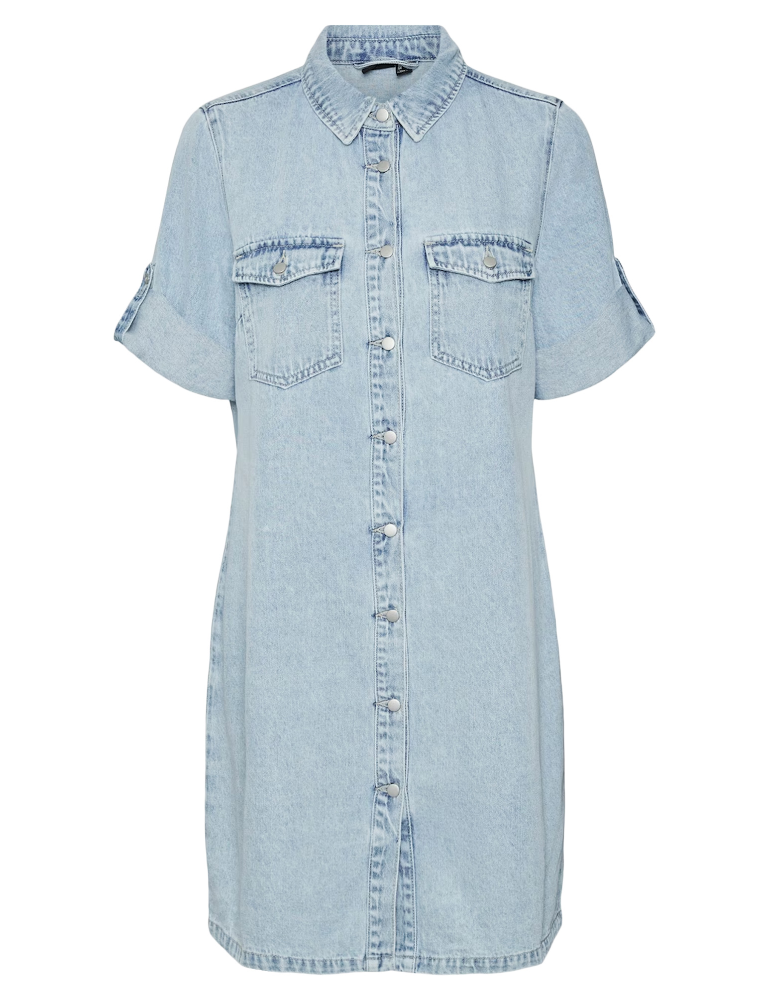 VERO MODA Denim jurk Jennie 10309665 Licht blauw