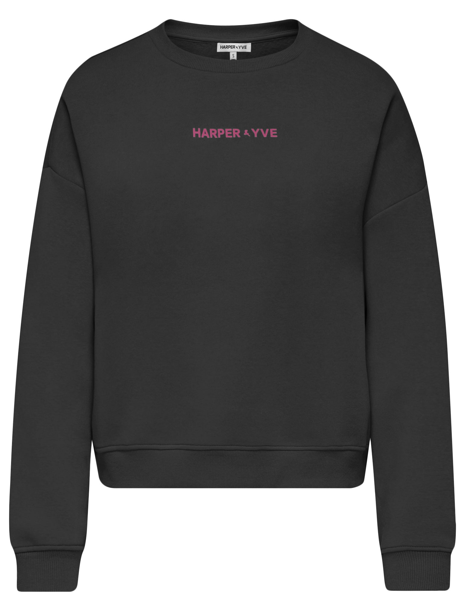 Harper & Yve Sweater World of AW25Y512 Donker Grijs