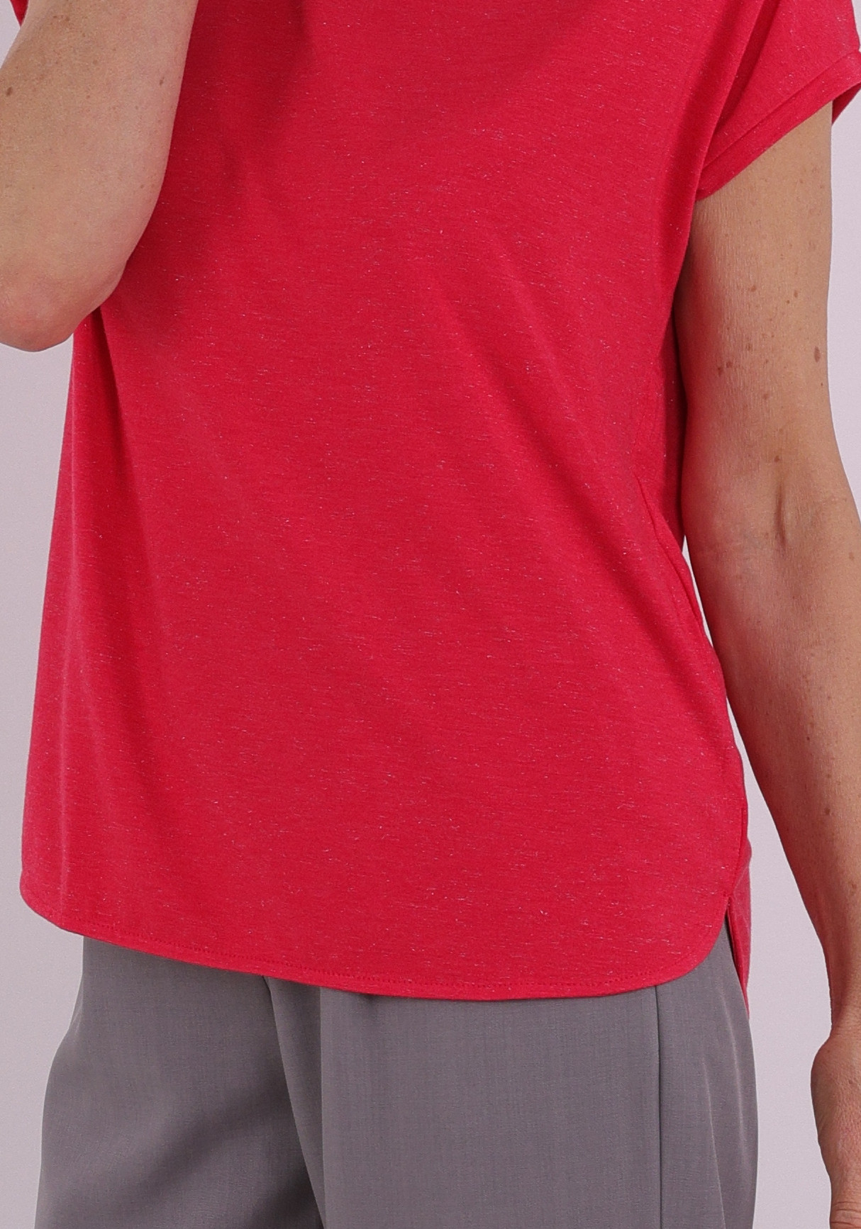 Ichi T-shirt Rebel  20109945 Rood