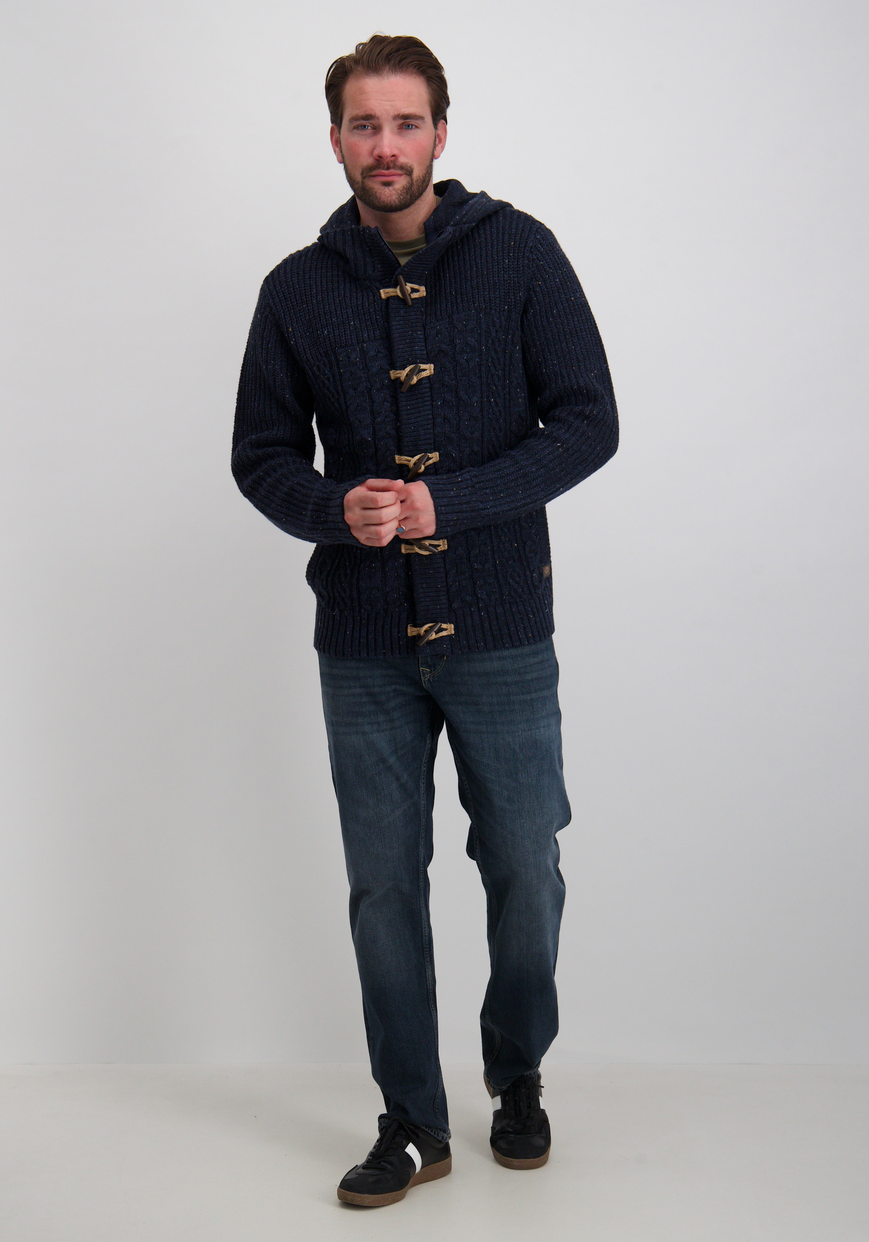 Petrol Vest M-3050-KWH210 Donker blauw