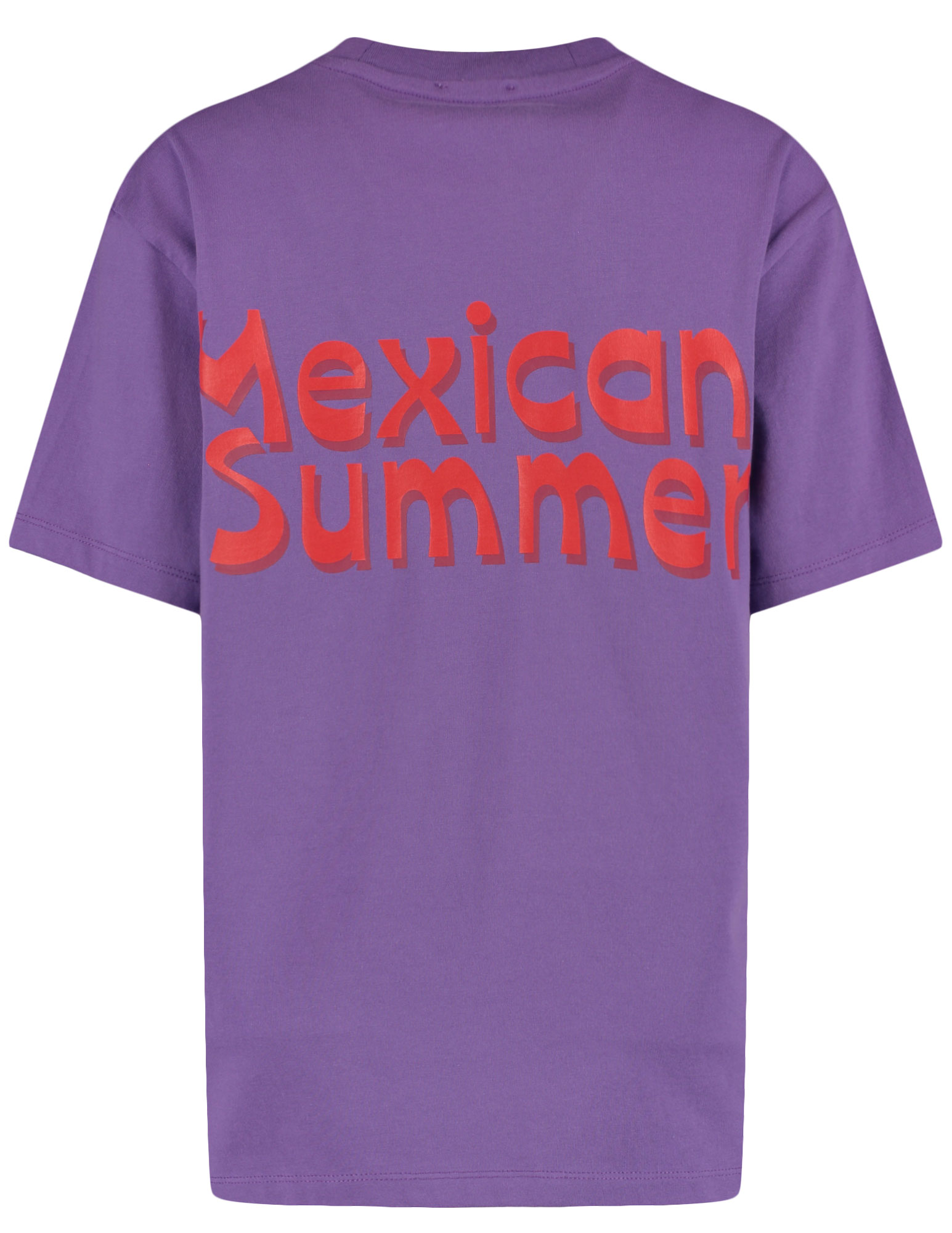 Harper & Yve T-shirt Mexican back SS6Y308 Paars