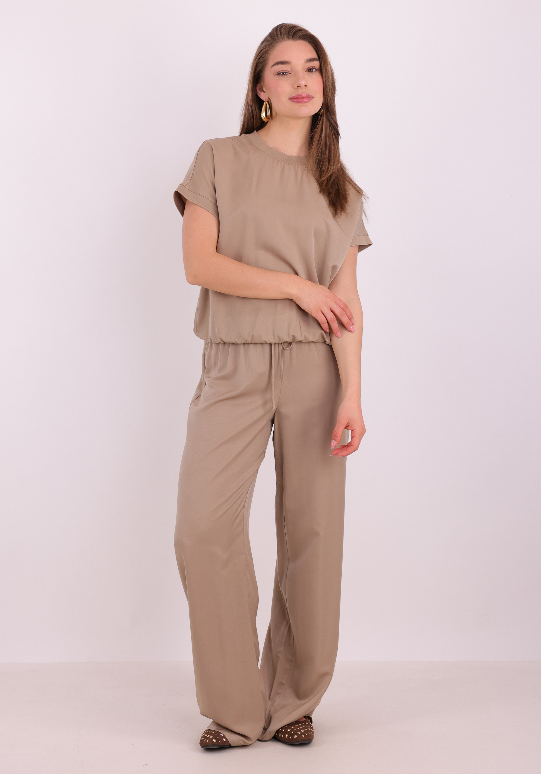 VERO MODA Top Lina 10347032 Zand