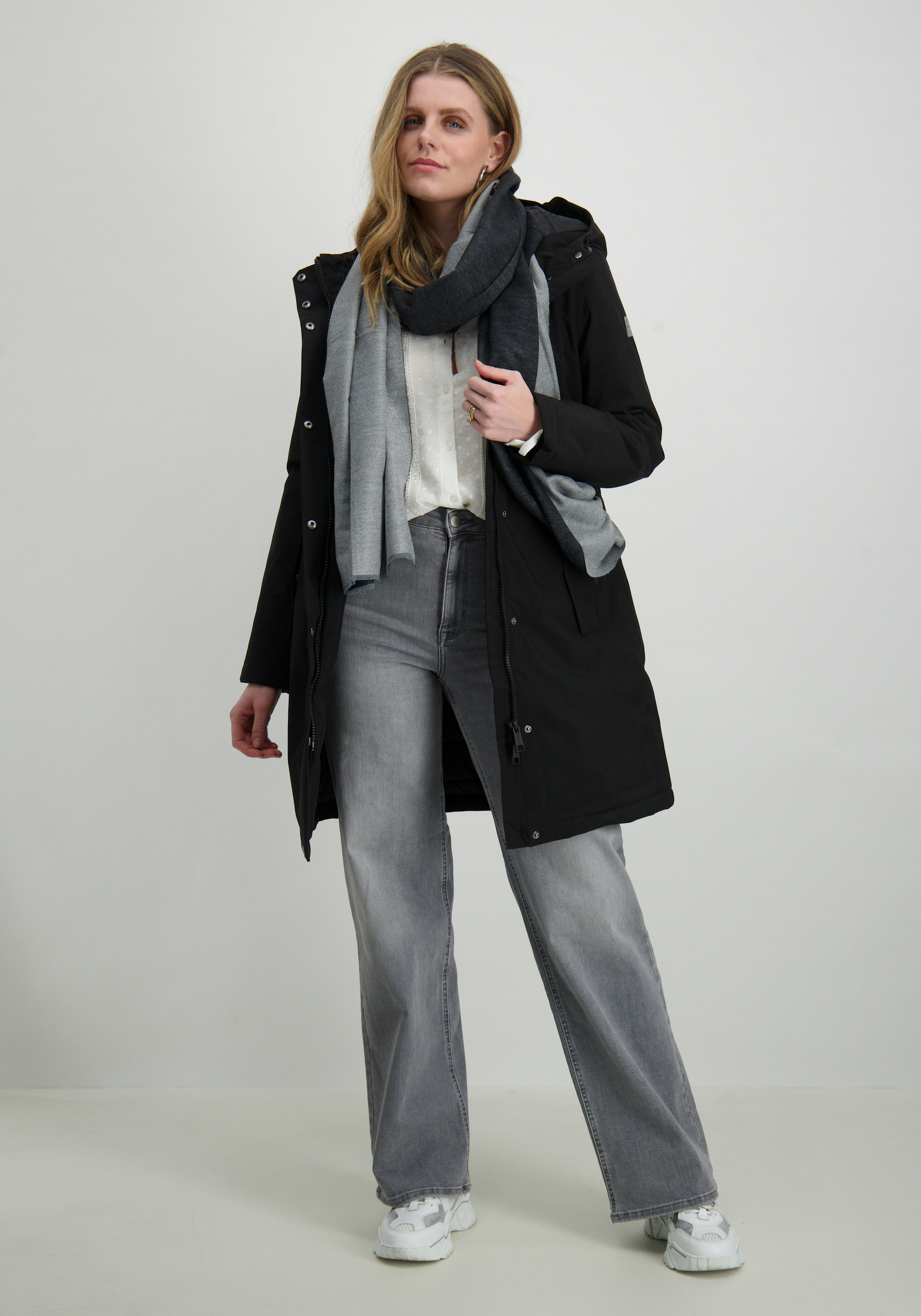 Revelz Sjaal Elegance Zwart