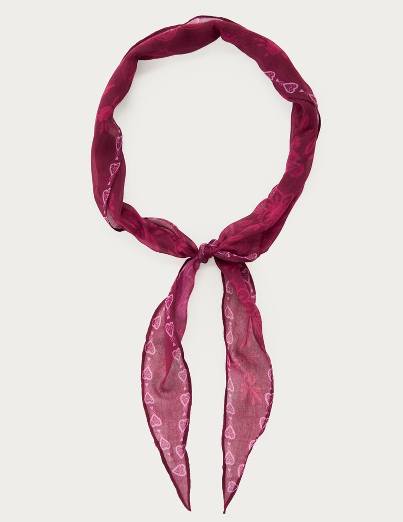 My Jewellery Sjaal met paisley print MJ16364 Paars