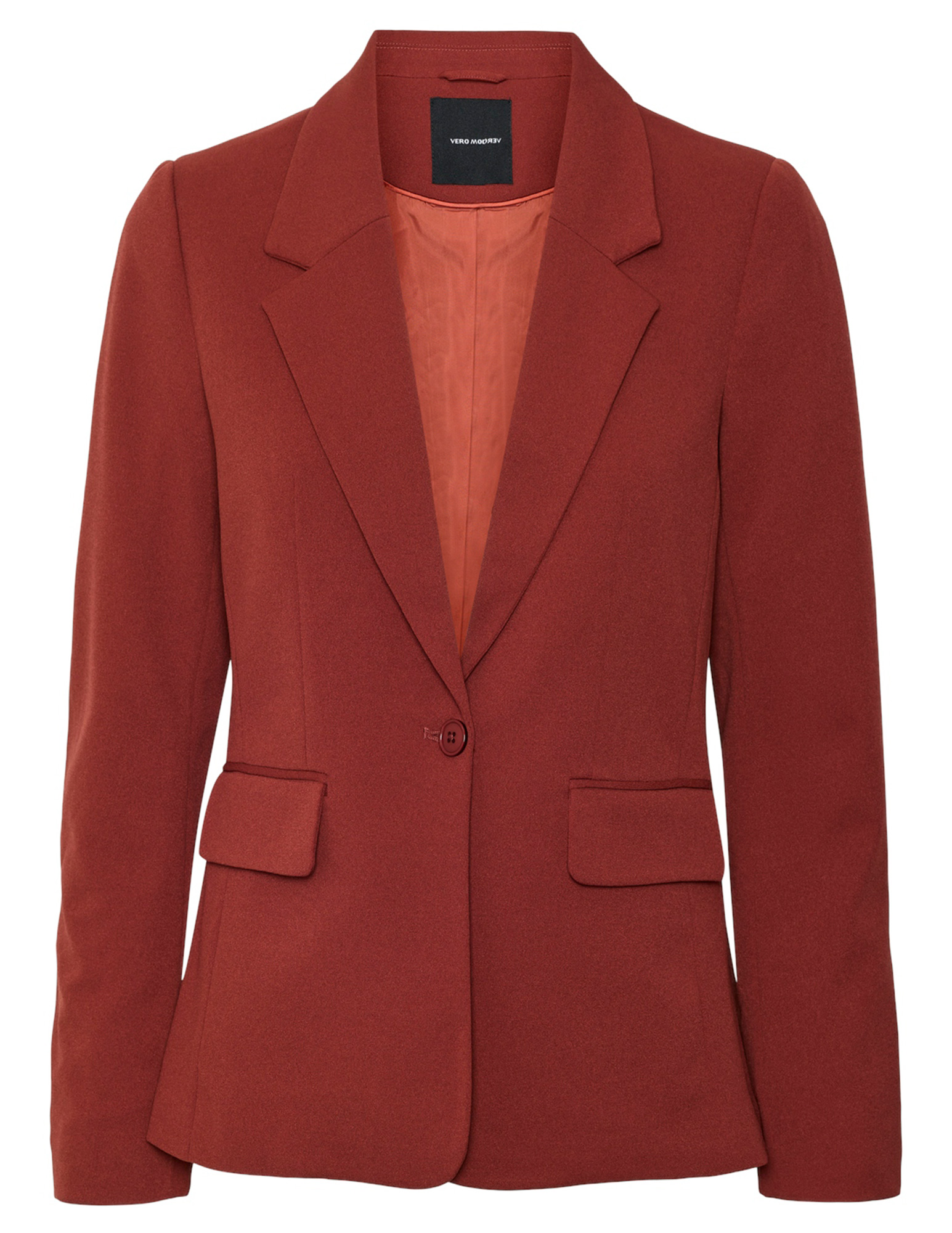 Vero moda Blazer Zamira 10307224 Steenrood