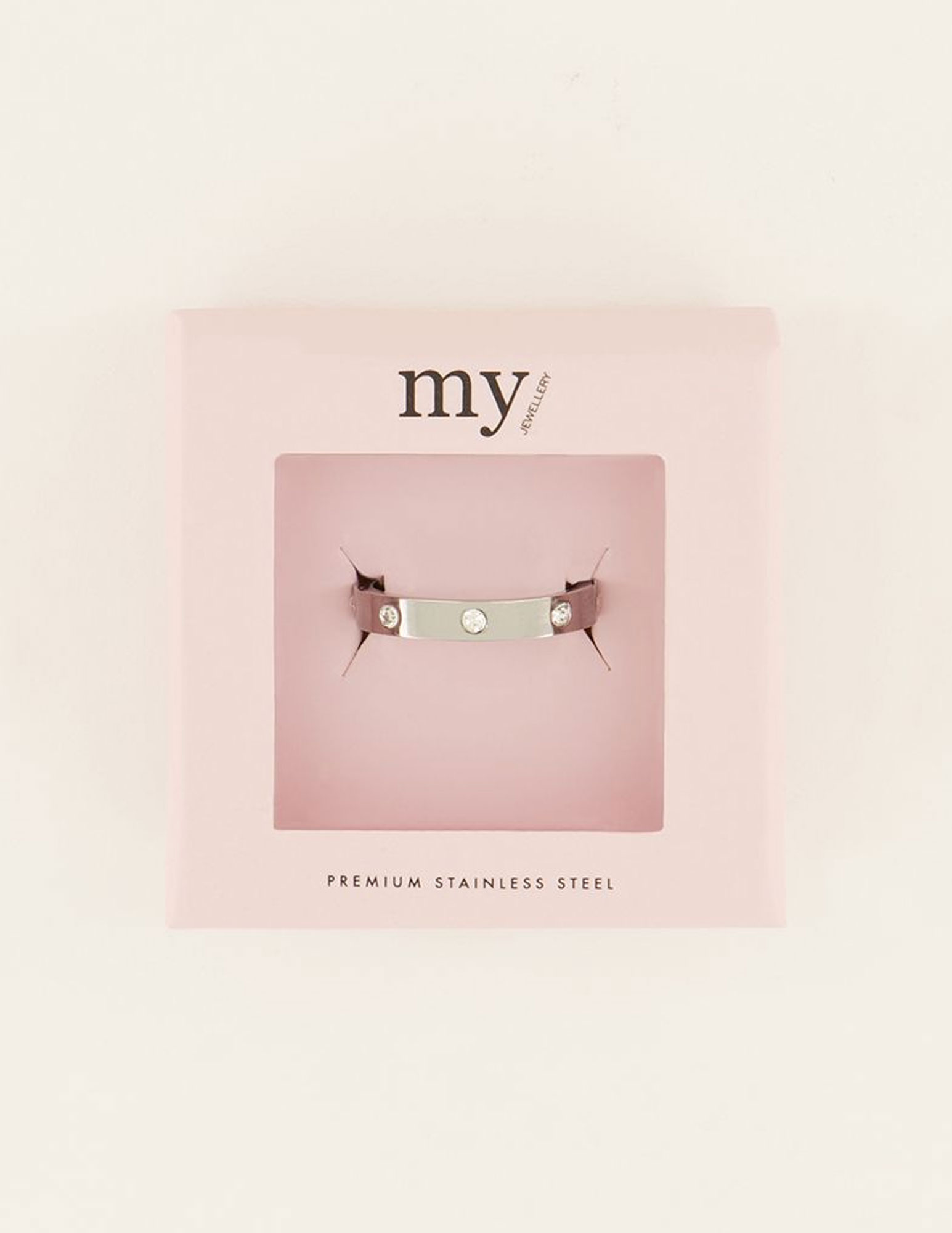 My Jewellery Ring met steentjes MJ07587 Zilver