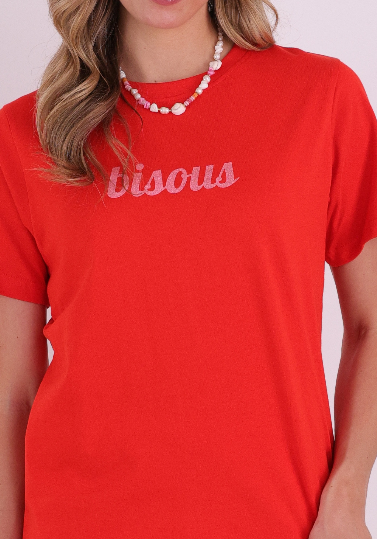 Ichi T-shirt Lomoni 20125629 Rood
