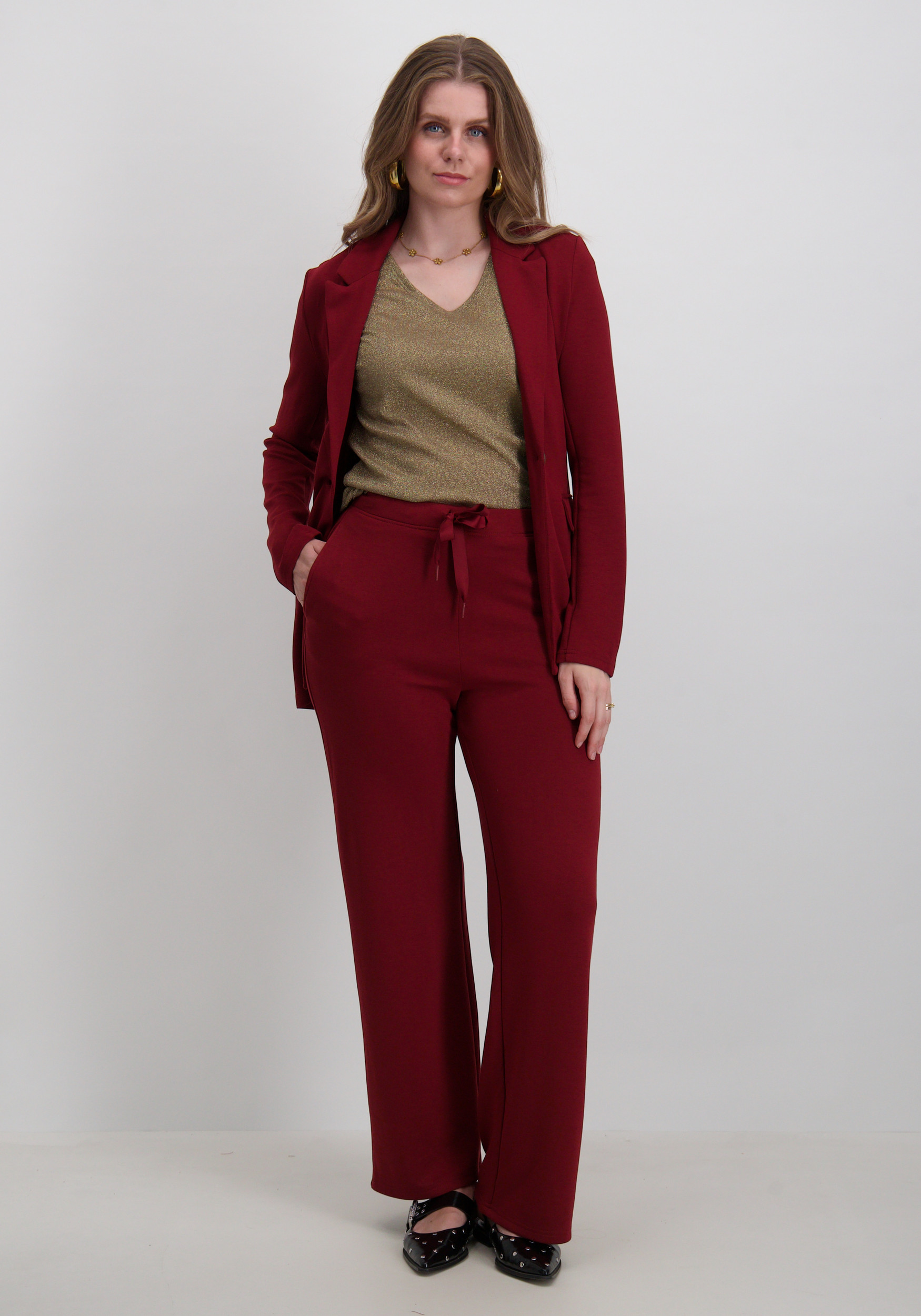 Only T-shirt Silvery lurex 15136069 Taupe