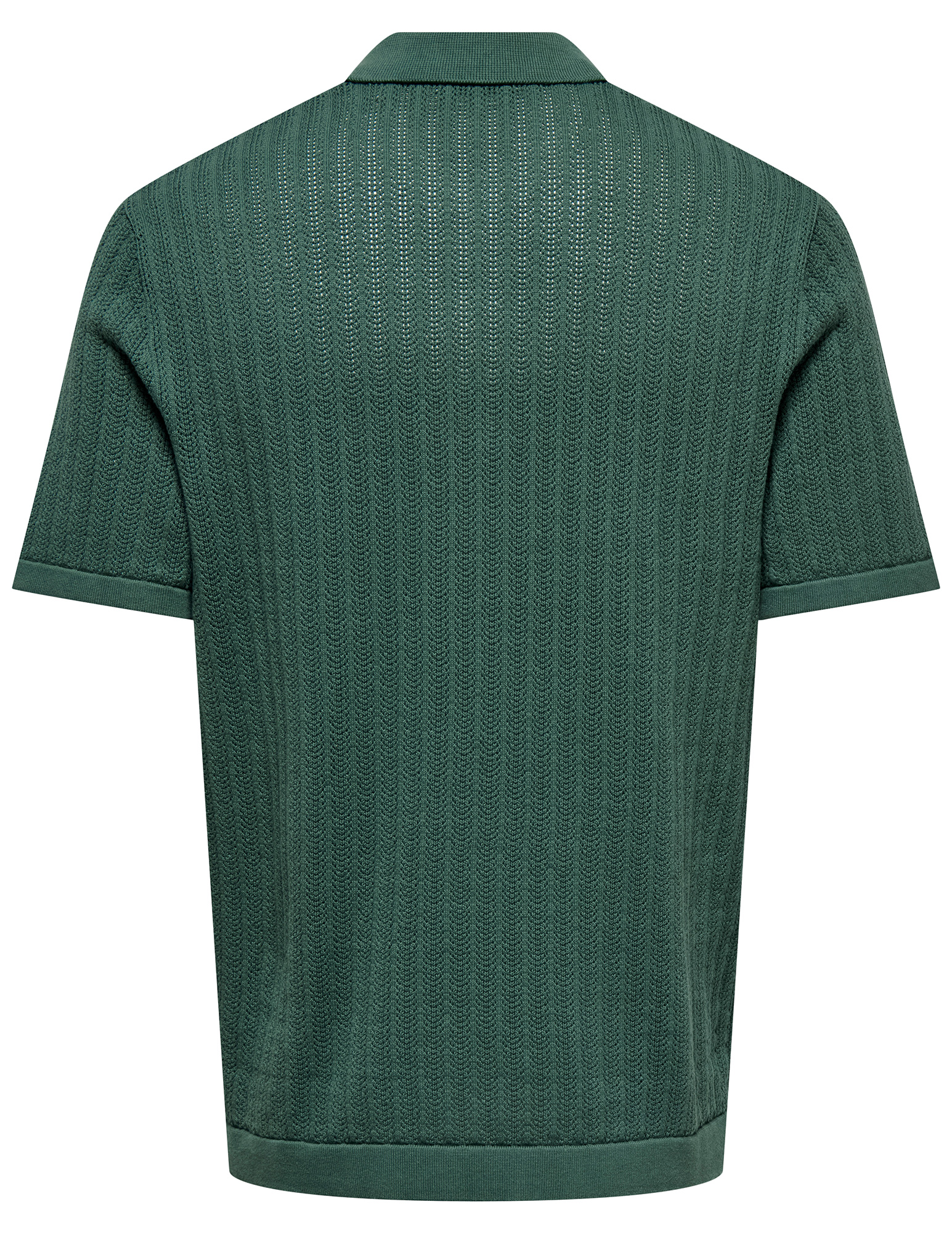 ONLY & SONS Polo Moon 22032760 Donker groen