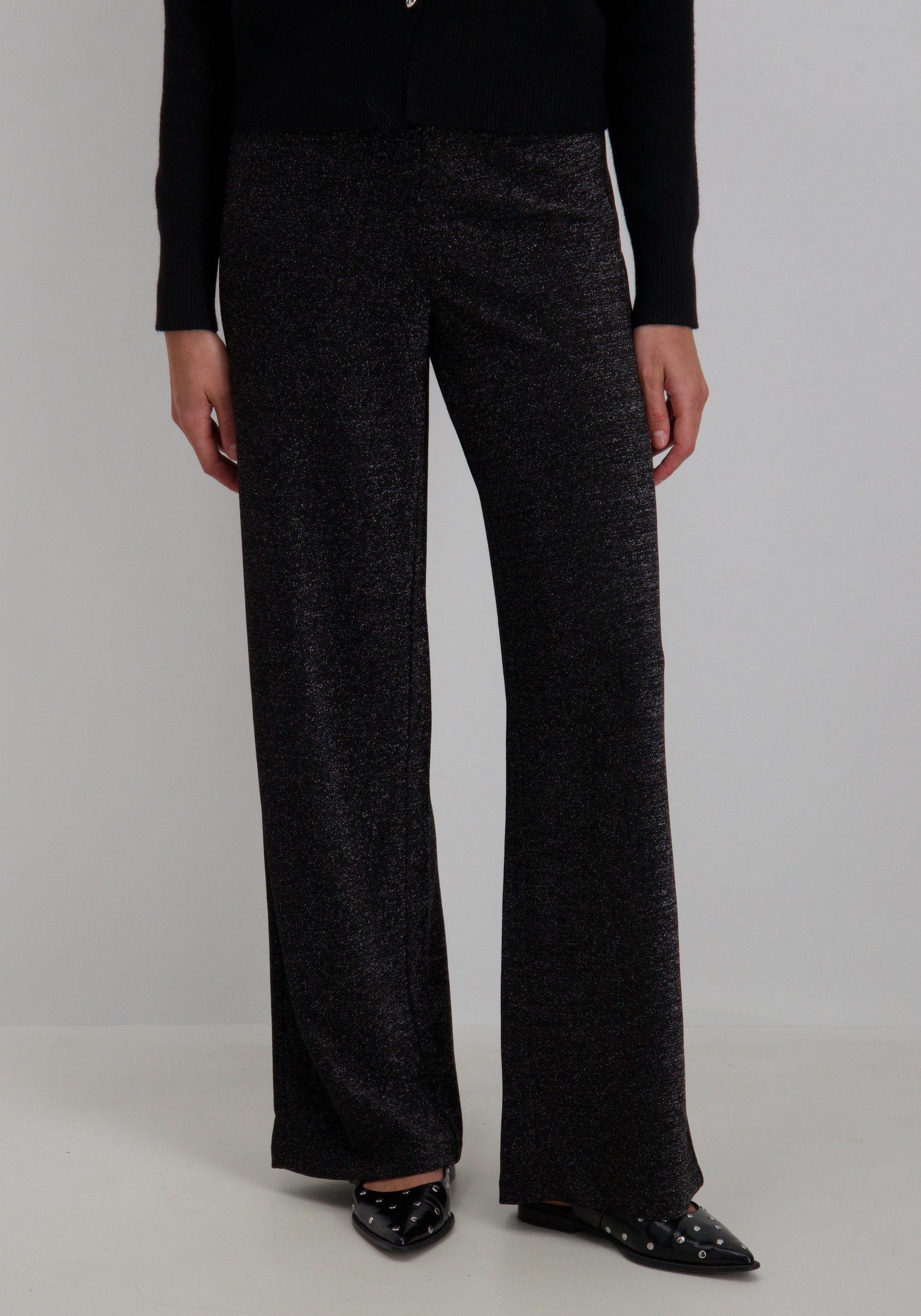 Vero moda Broek Berlin 10337337 Zwart