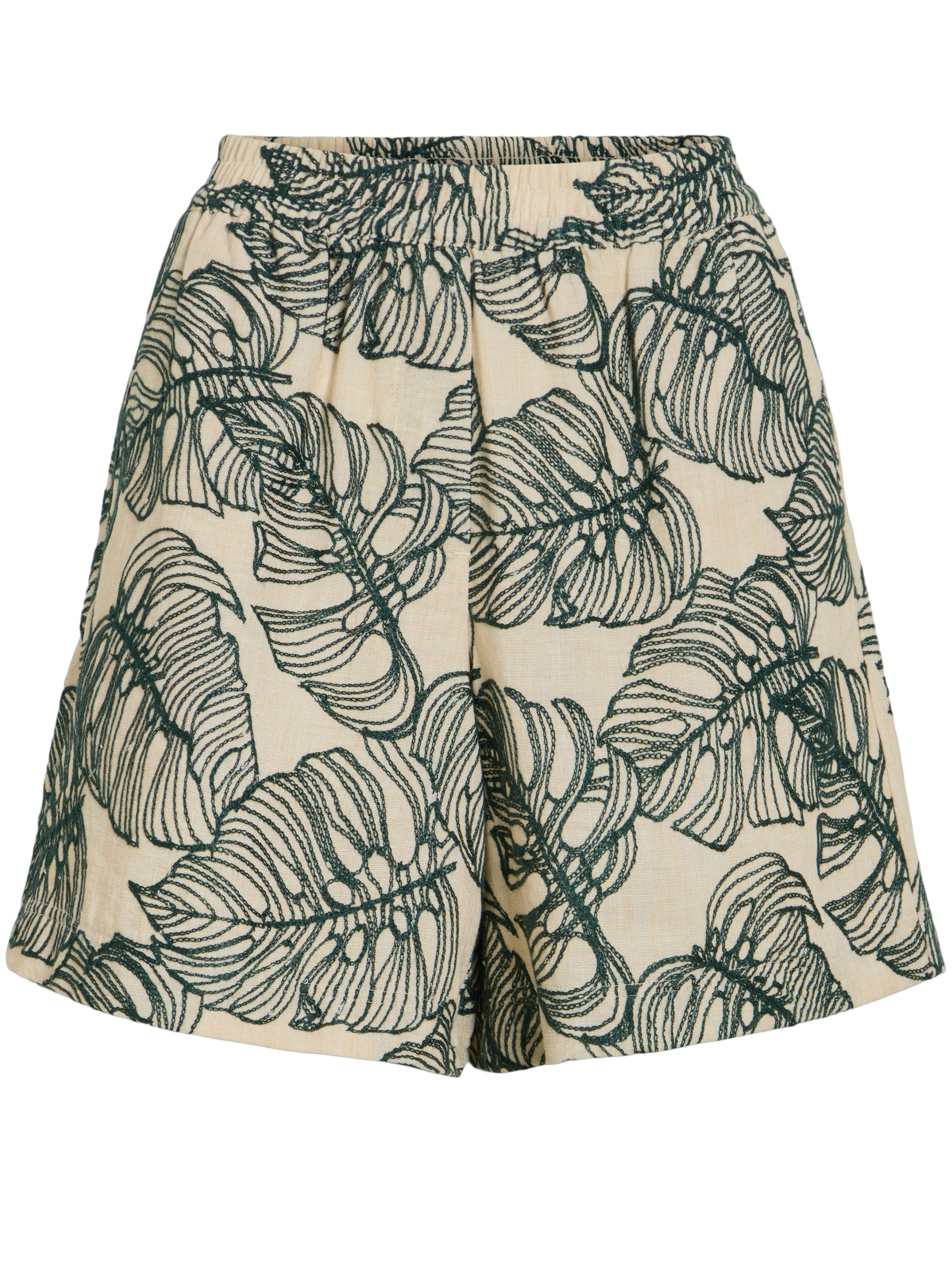Vila Short Flura 14113658 Donker groen